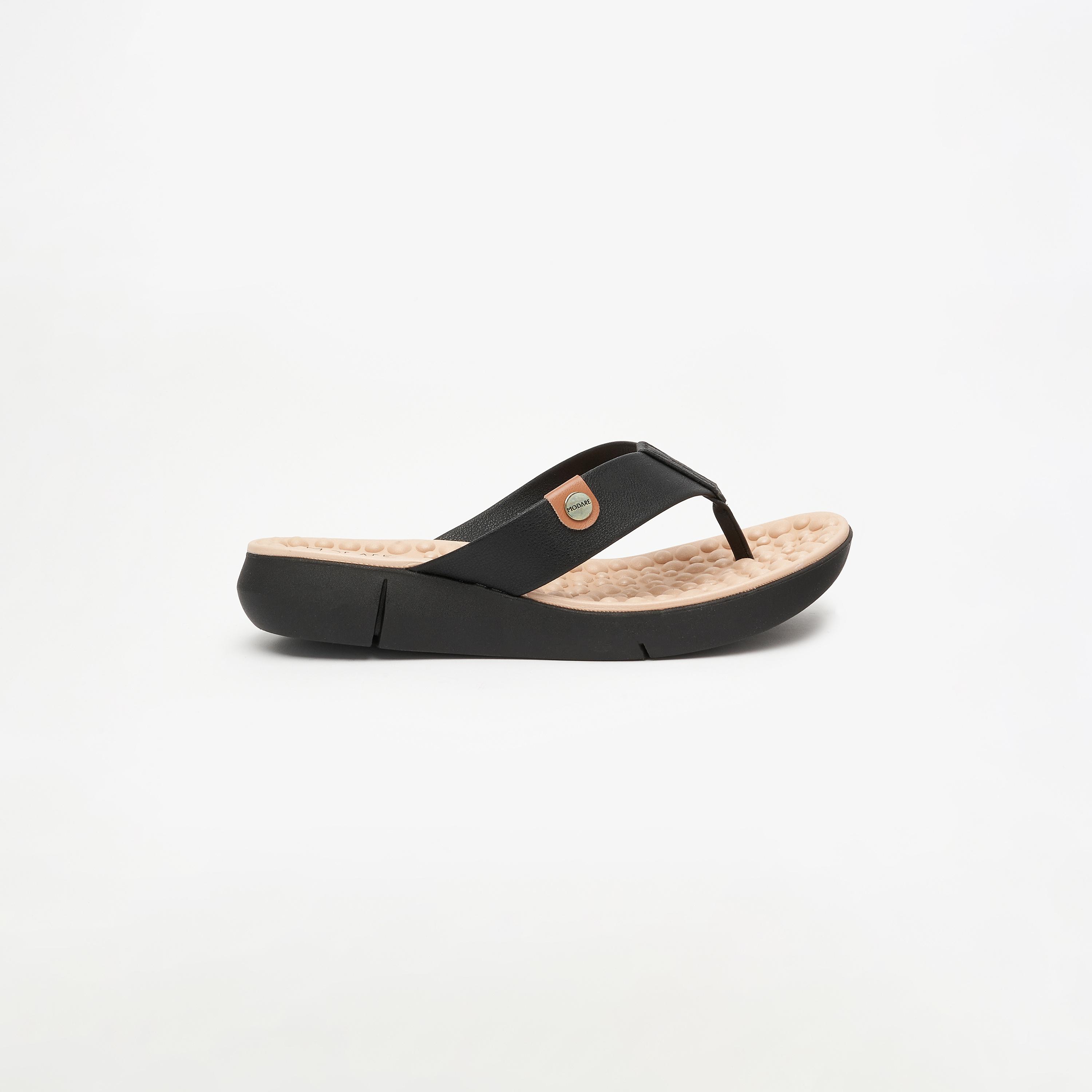 مودير- صندل بكعب سهل الارتداء للنساء | 7142-106-21793-61877-women-shoes-sandals-flats-image-2