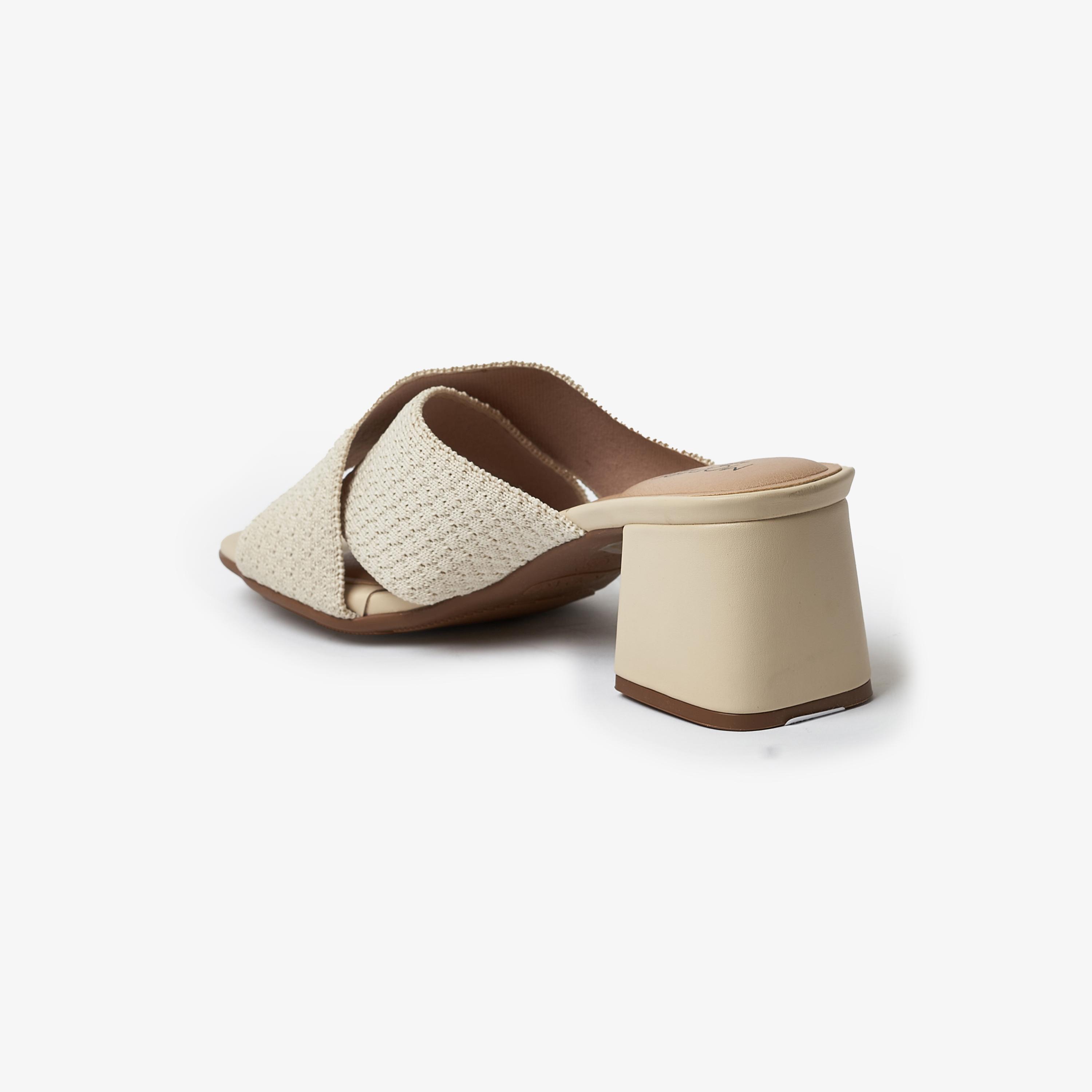 Modare by Geoomnii Women's Criss Cross Strap Block Heels | 7172-102-24661       -women-shoes-heels-image-3