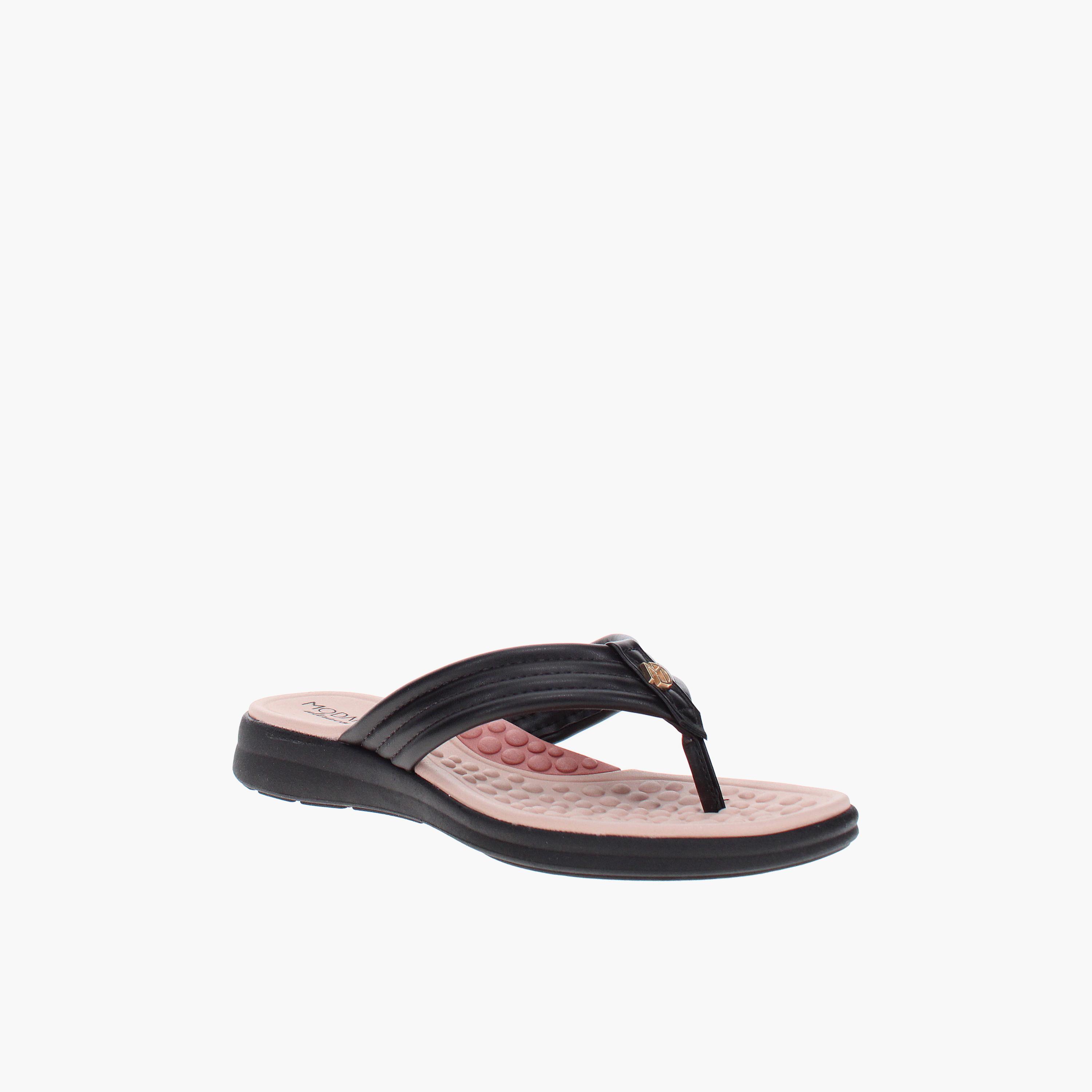 مودير - صندل باتينو للنساء سهل الارتداء مسطح | 7174-105-20980-15745-women-shoes-sandals-flats-image-4
