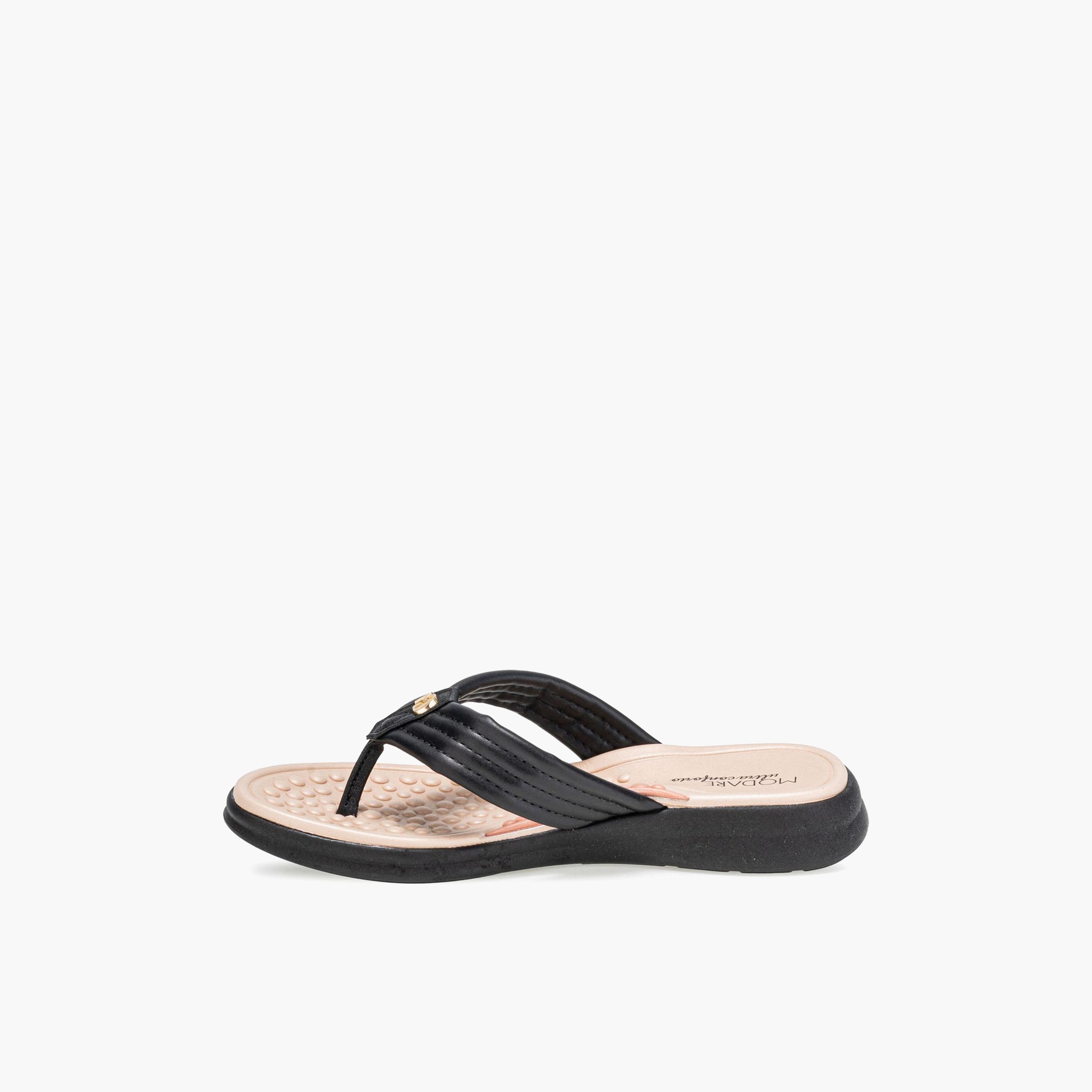 مودير - صندل باتينو للنساء سهل الارتداء مسطح | 7174-105-20980-15745-women-shoes-sandals-flats-image-5