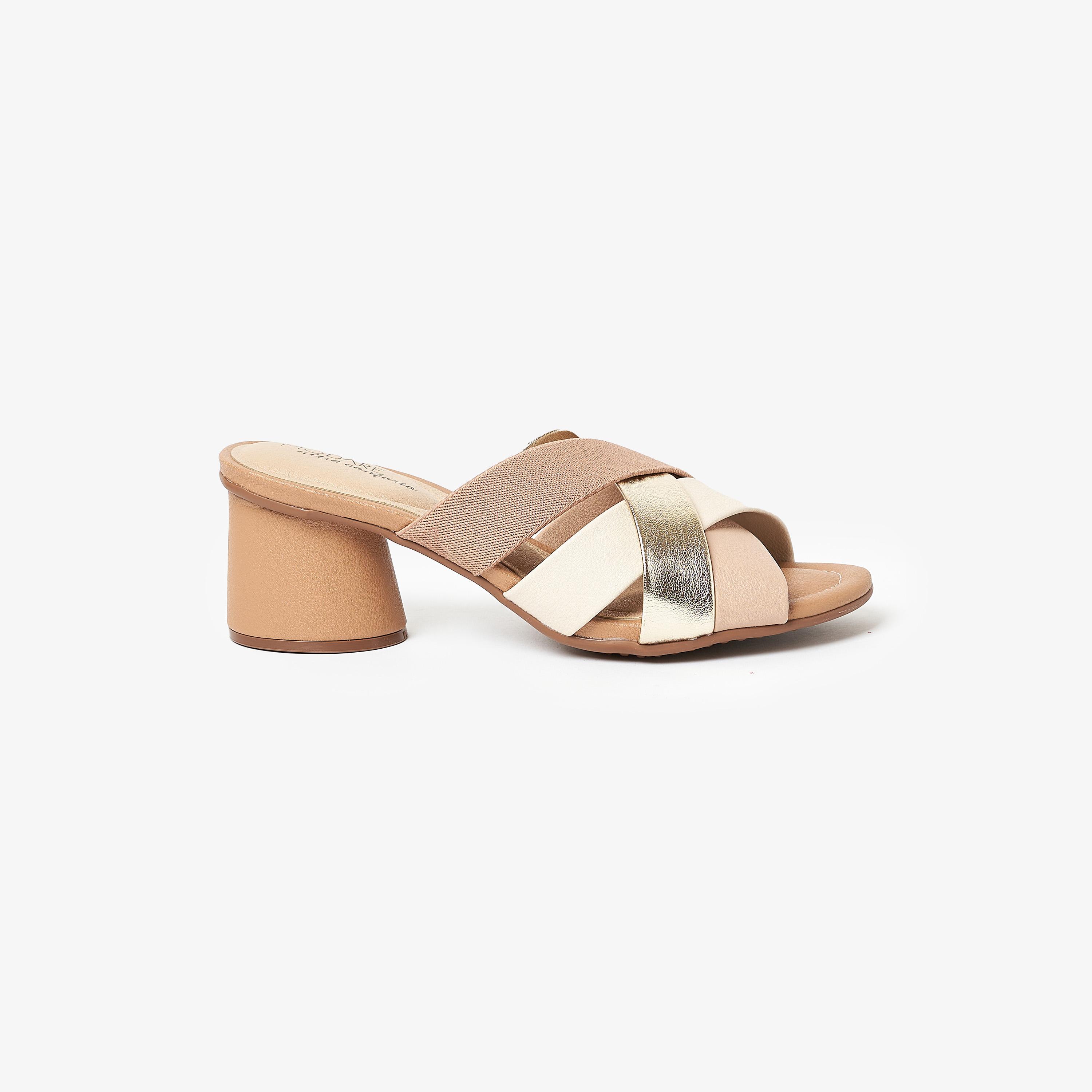 حذاء بكعب عريض وفتحة إصبع للنساء من مودير | 7179-107-25980-women-shoes-heels-image-2