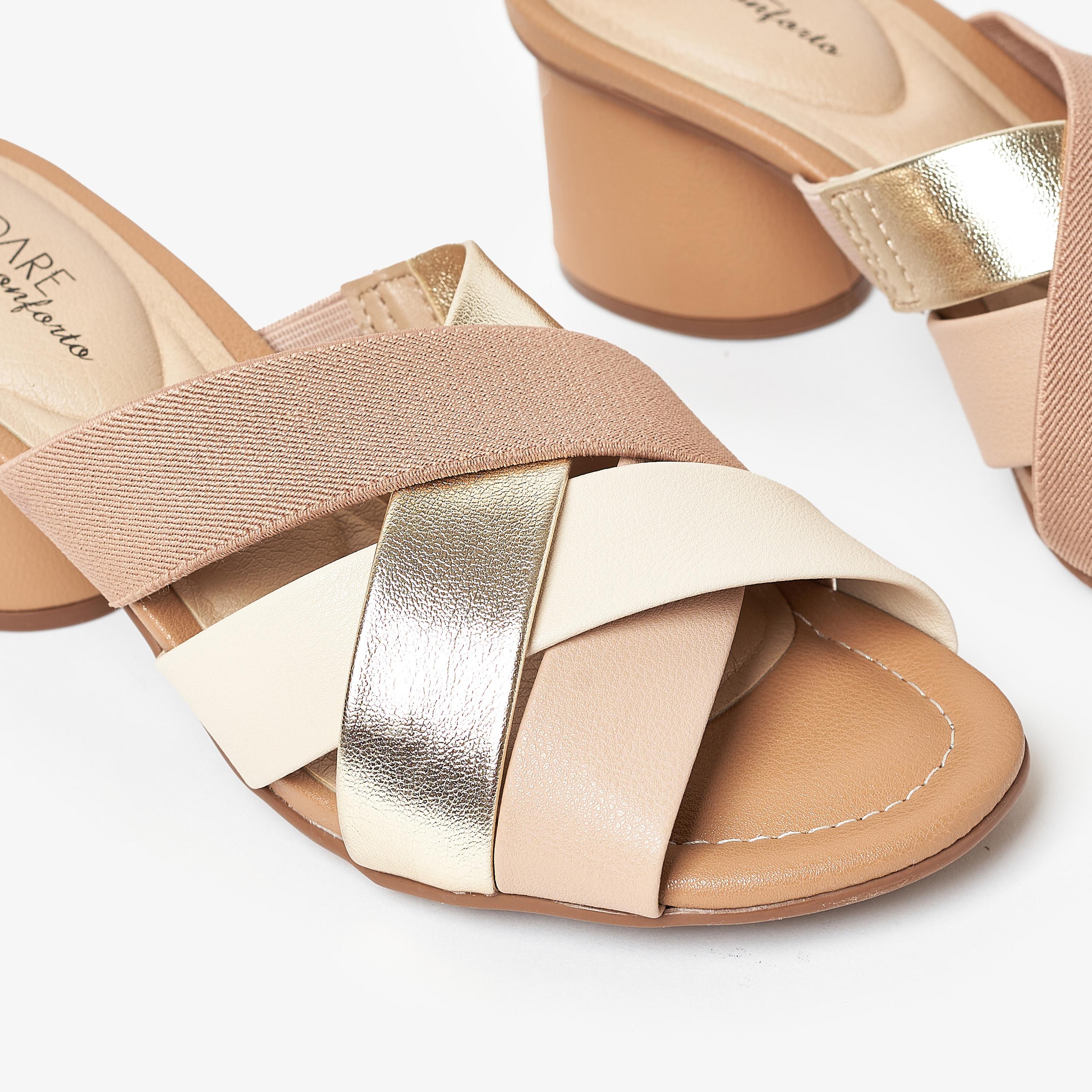حذاء بكعب عريض وفتحة إصبع للنساء من مودير | 7179-107-25980-women-shoes-heels-image-4