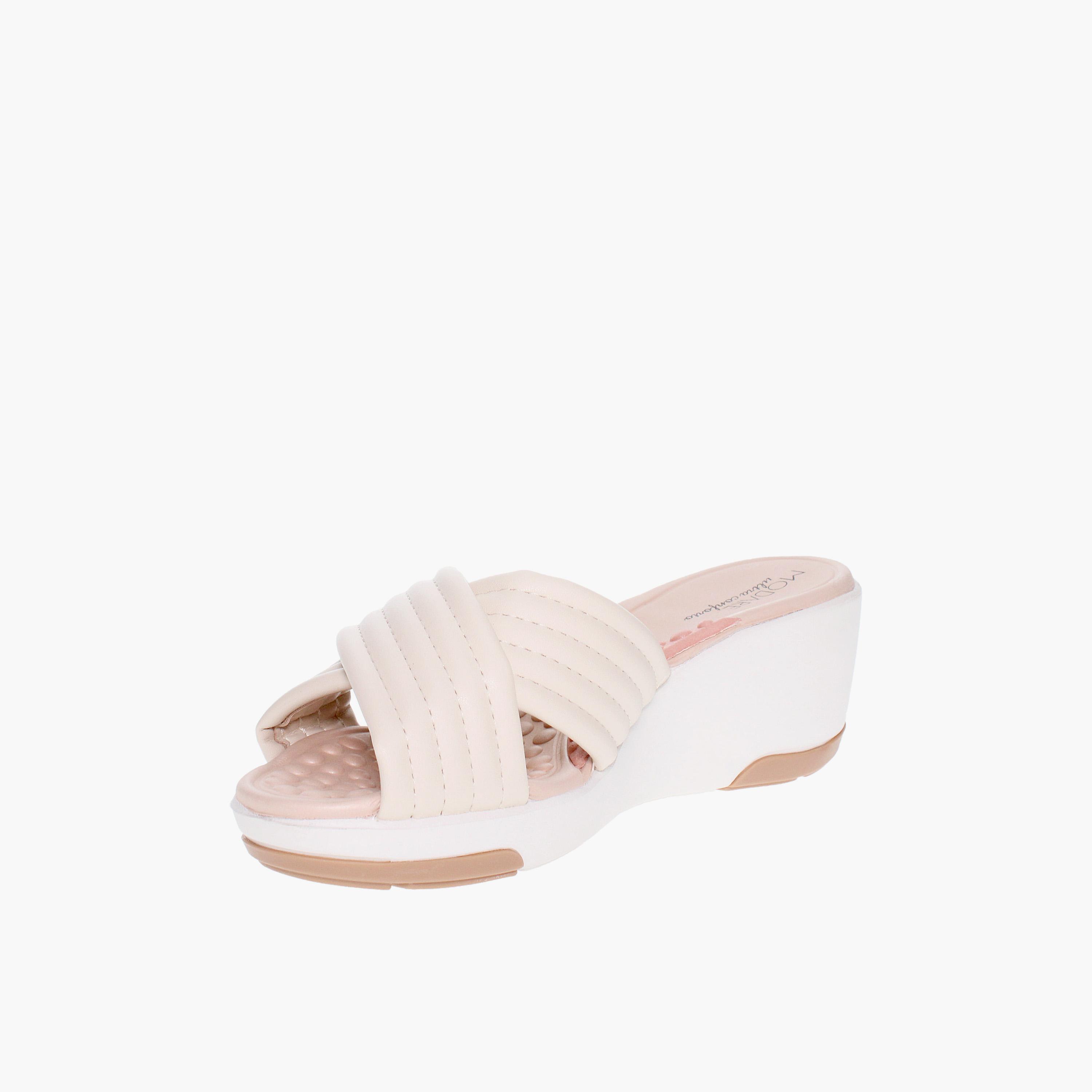 مودير - شبشب نسائي كعب عريض سهل الارتداء | 7182-100-20980-83517-women-shoes-sandals-heeled-image-5