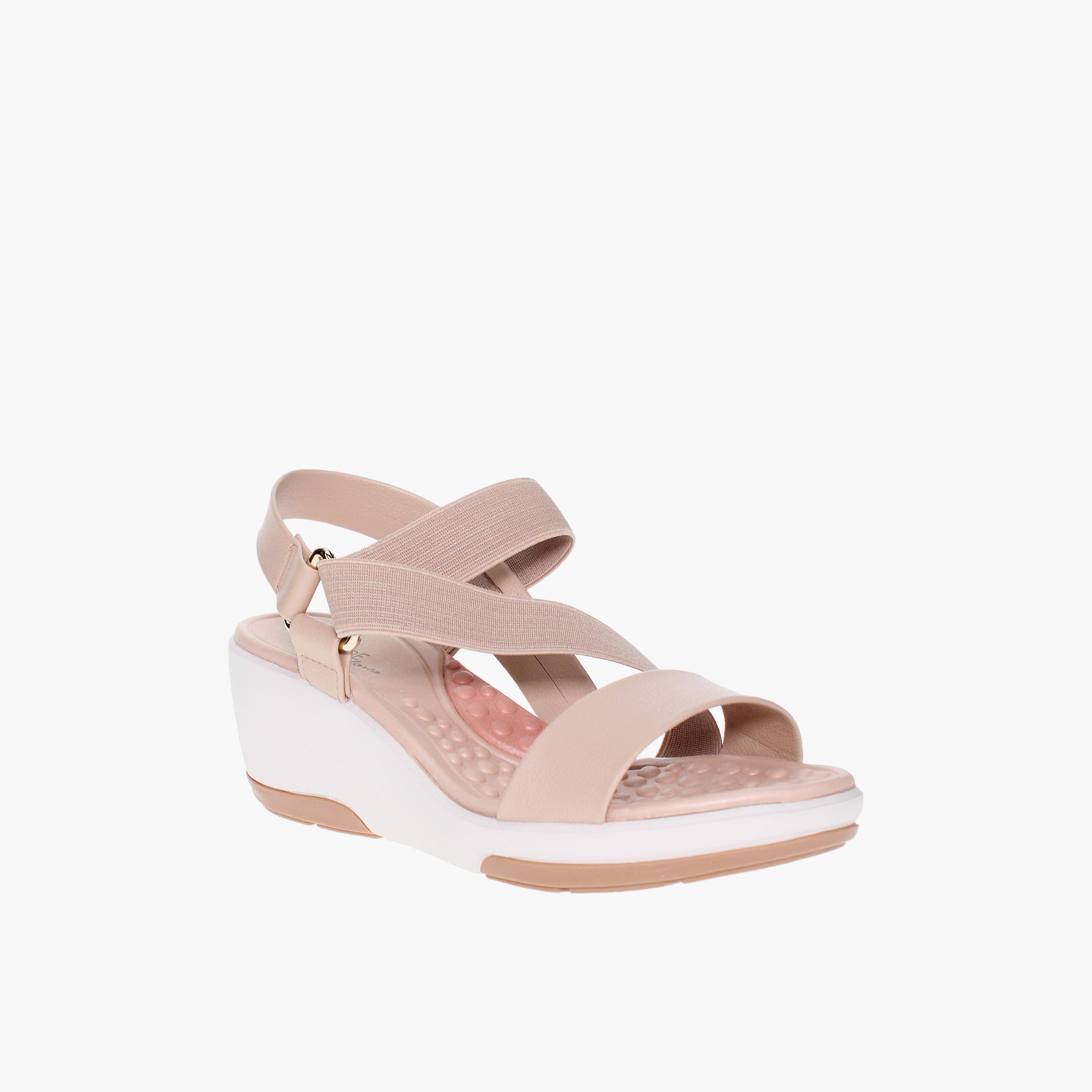 مودير - حذاء نسائي كعب عريض سهل الارتداء | 7182-102-22195-29452-women-shoes-sandals-heeled-image-1