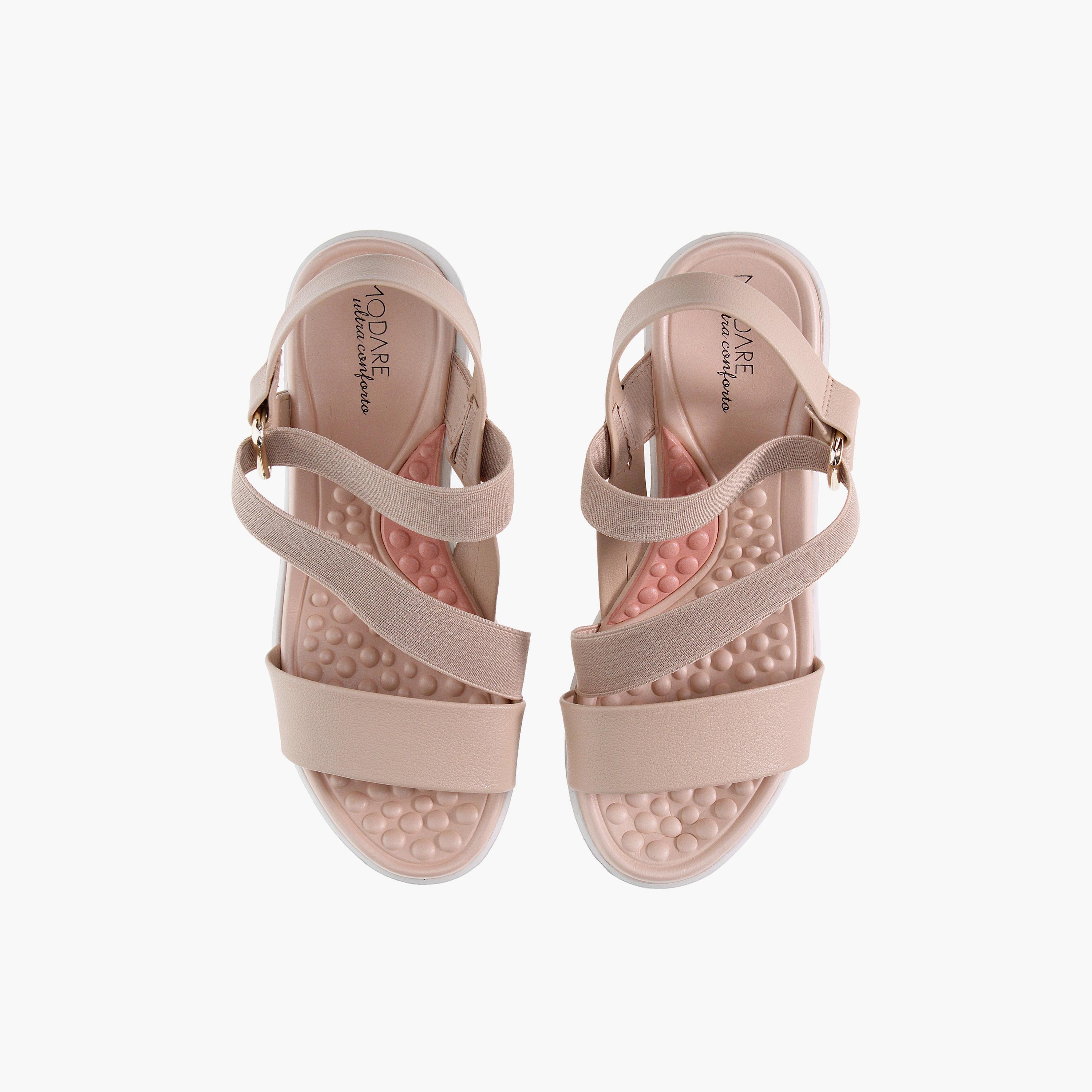 مودير - حذاء نسائي كعب عريض سهل الارتداء | 7182-102-22195-29452-women-shoes-sandals-heeled-image-2