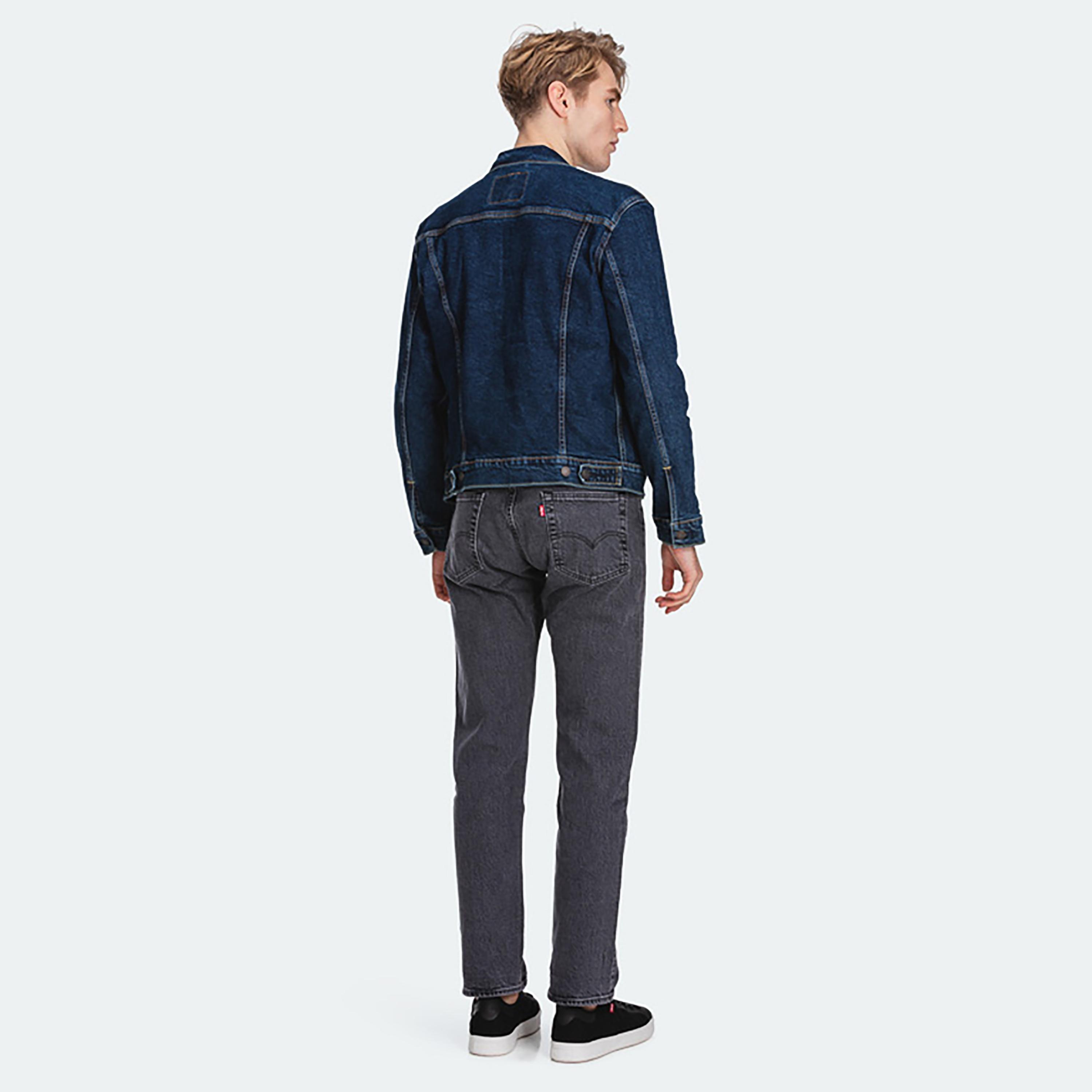 Levi's Plain Collared Denim Jacket-men-clothing-jacketsandblazers-jackets-image-2