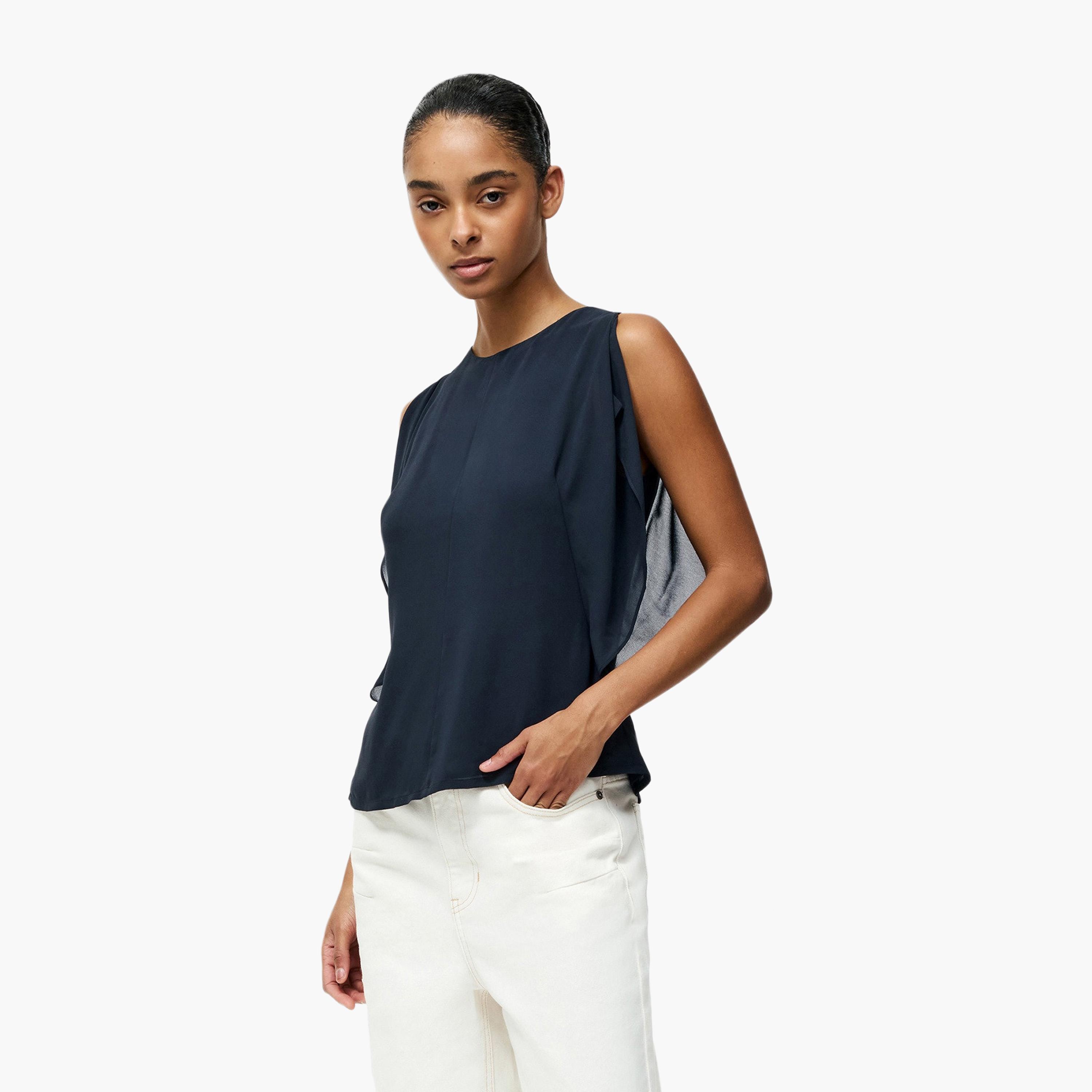 French Connection Blue Women's Top-women-clothing-shirtsandblouses-blouses-image-1