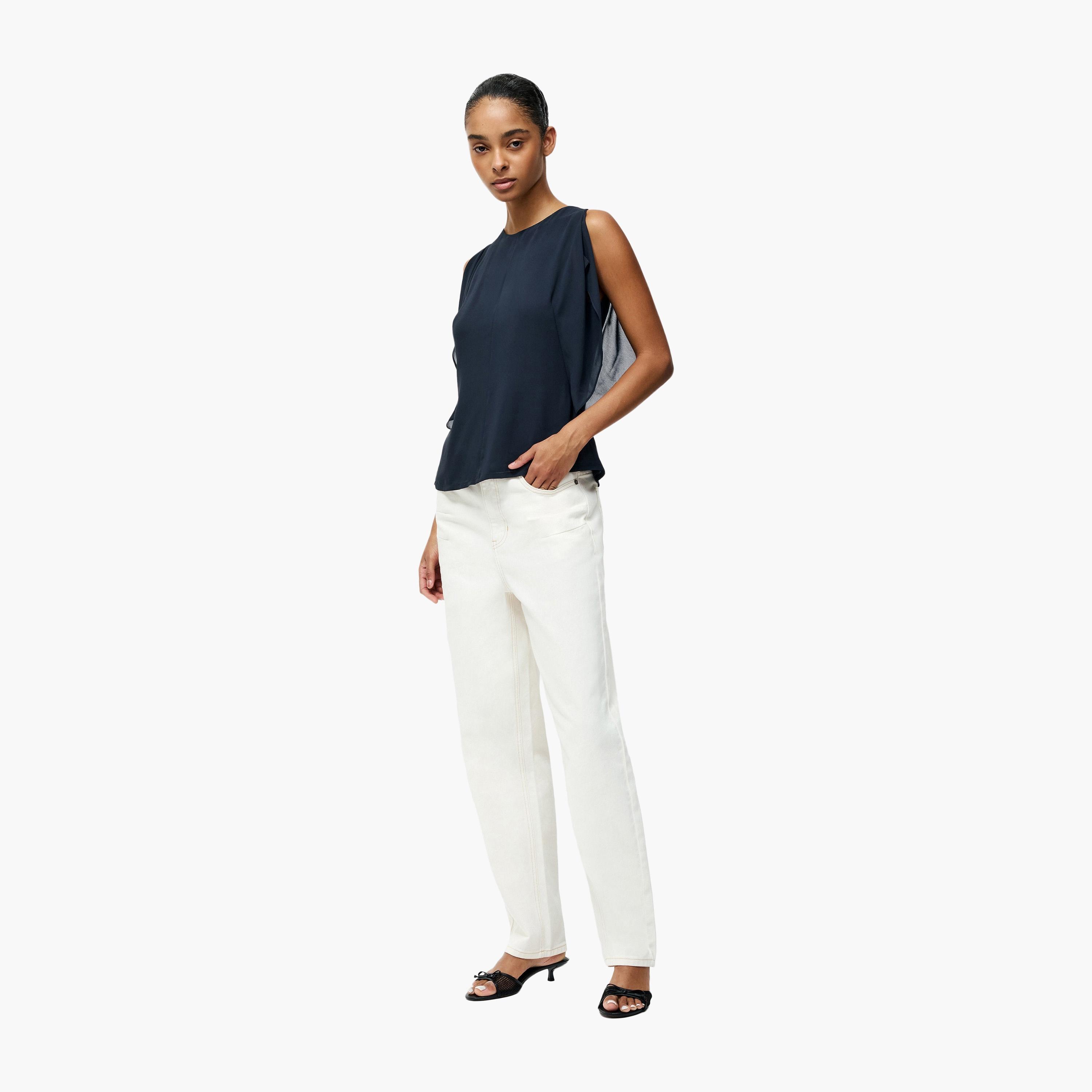 French Connection Blue Women's Top-women-clothing-shirtsandblouses-blouses-image-2