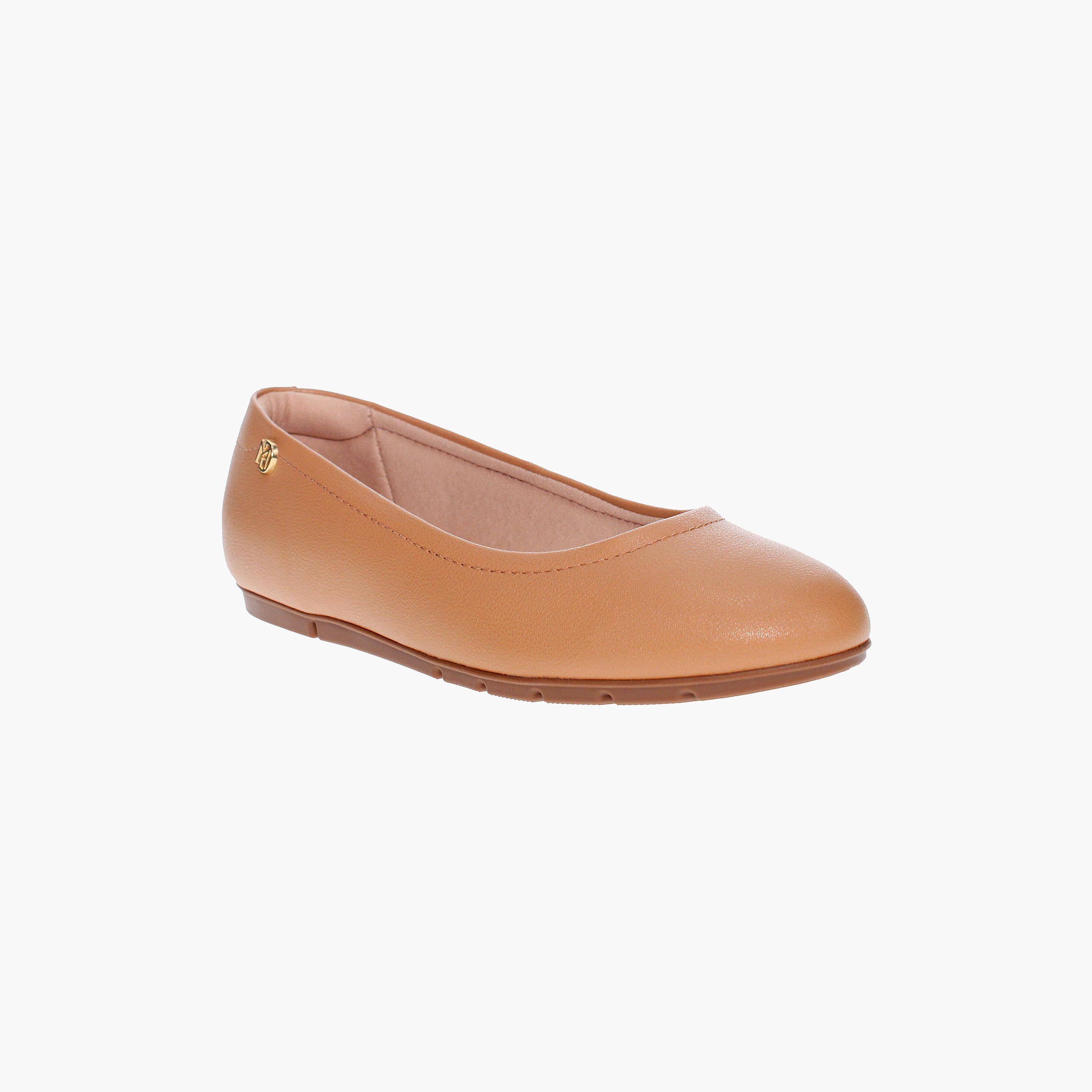 حذاء باليرينا نسائي ذو مقدمة دائرية من موداري | 7385-100-21736-women-shoes-ballerinas-image-1