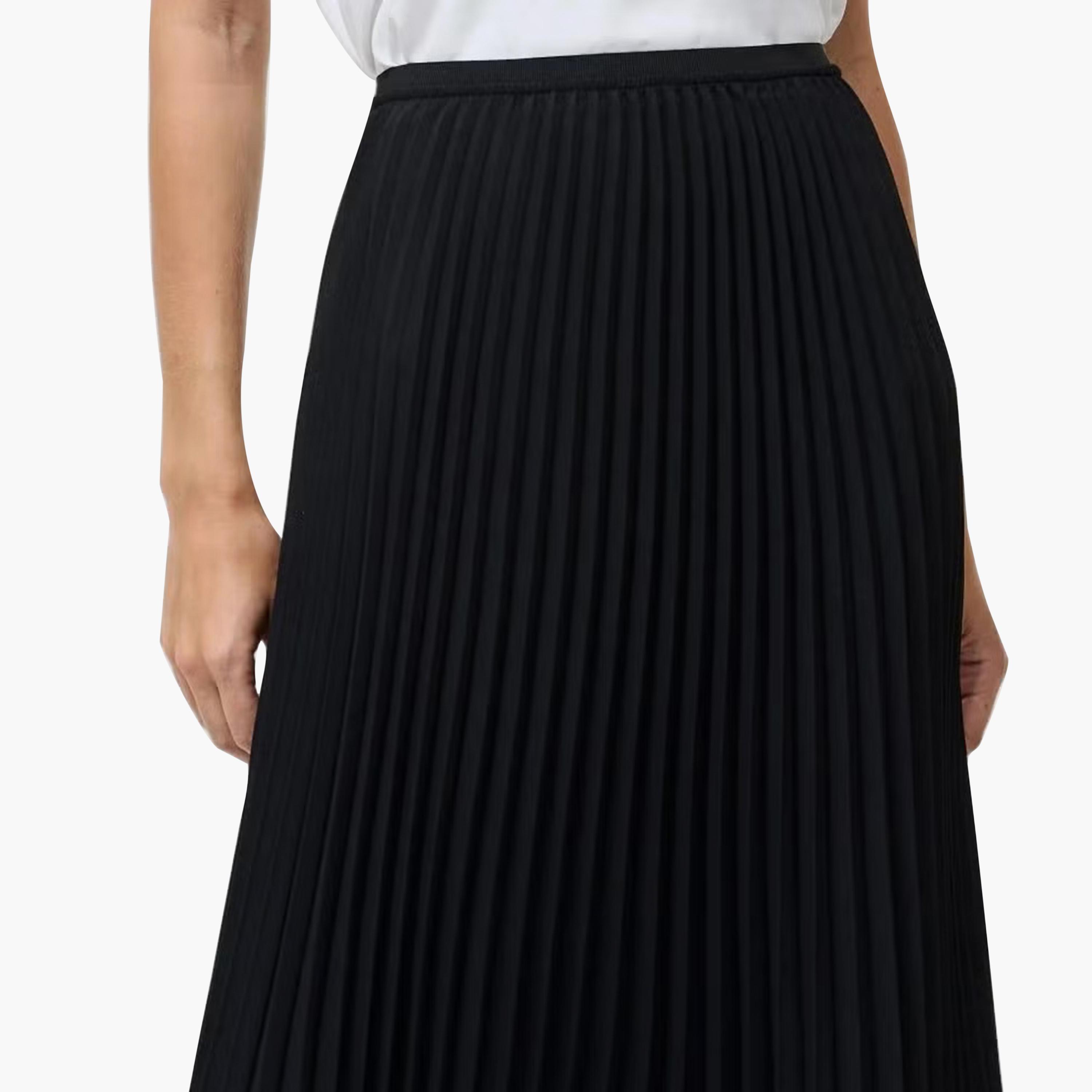 تنورة ميدي حريمي كسرات بقصة A-Line من فرينش كونكشن-women-clothing-skirts-image-4