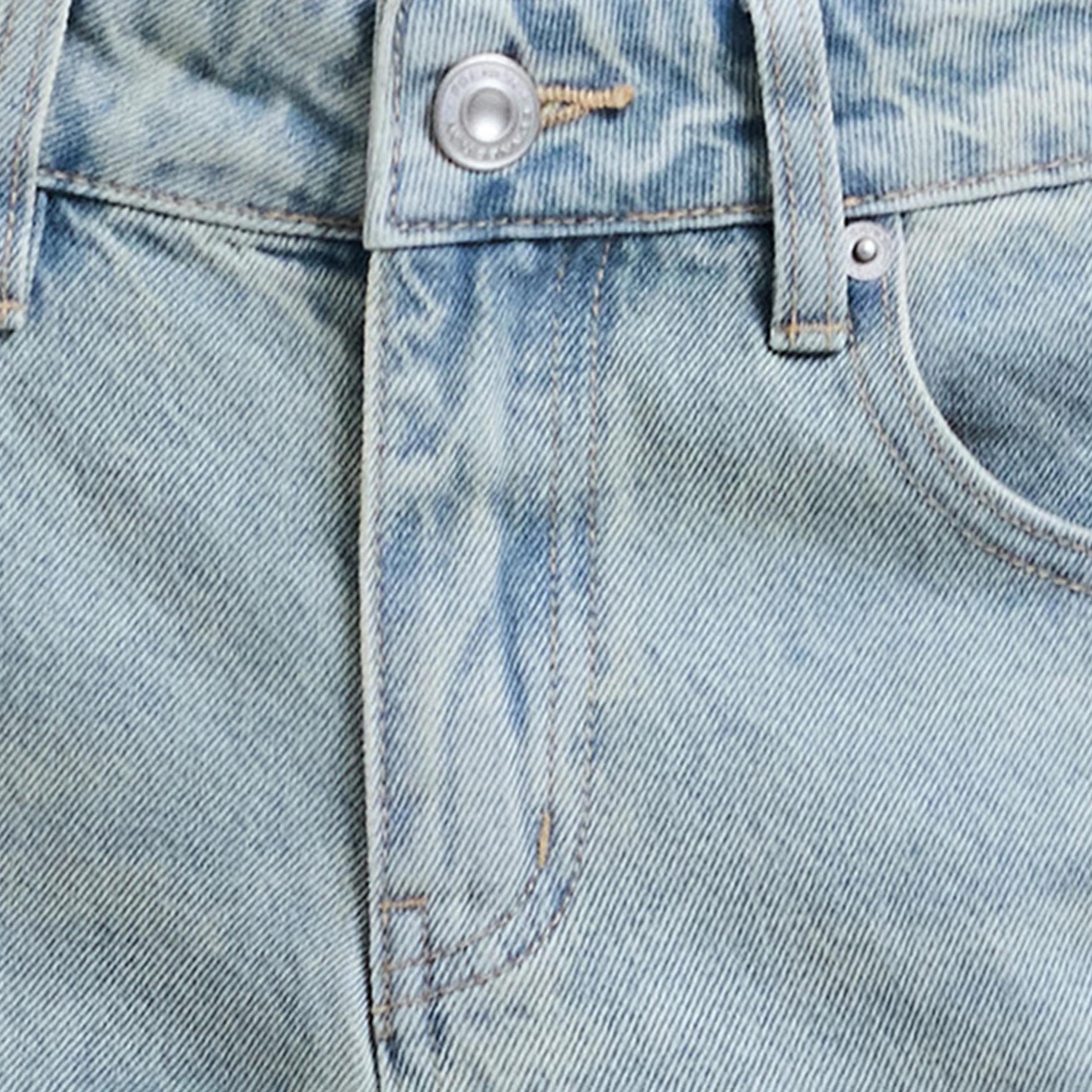 بنطلون جينز نسائي سادة قصة مستقيمة وخصر متوسط من فرينش كونكشن-women-clothing-bottoms-jeans-image-5