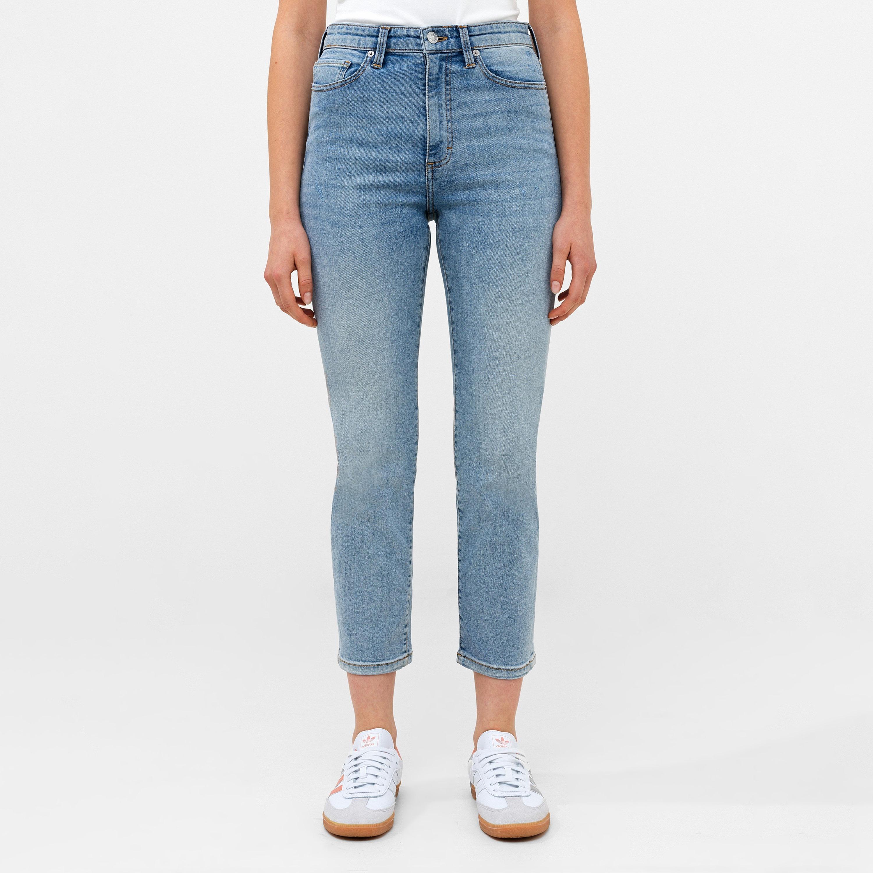 French Connection Black Washed Zip Fly Women's Jeans-women-clothing-jeans-image-1