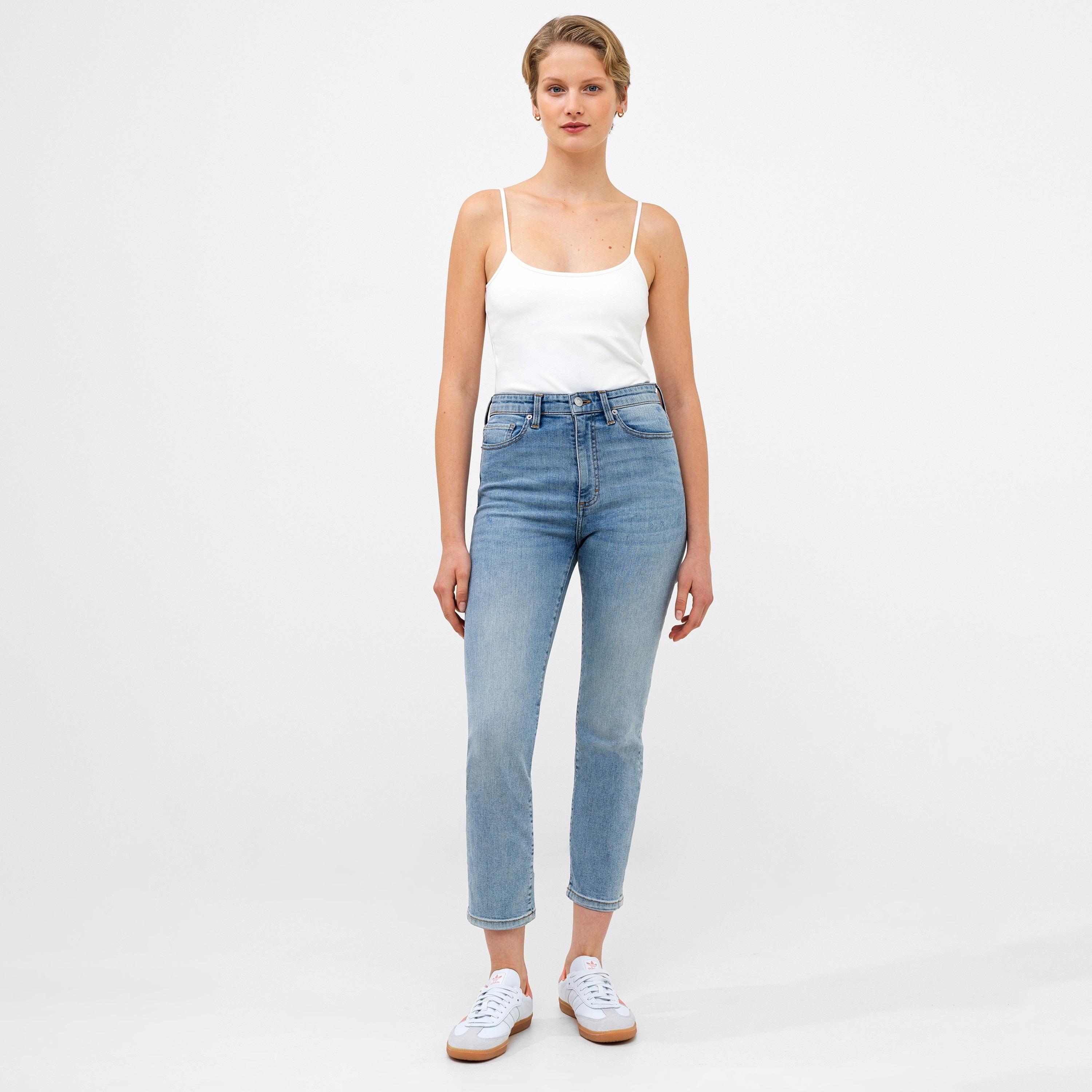French Connection Black Washed Zip Fly Women's Jeans-women-clothing-jeans-image-2
