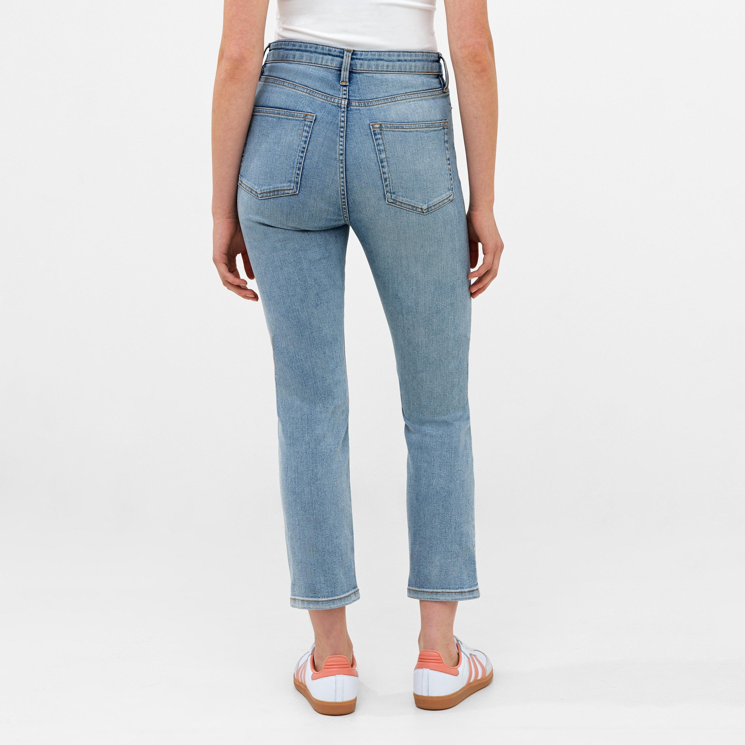 French Connection Black Washed Zip Fly Women's Jeans-women-clothing-jeans-image-4