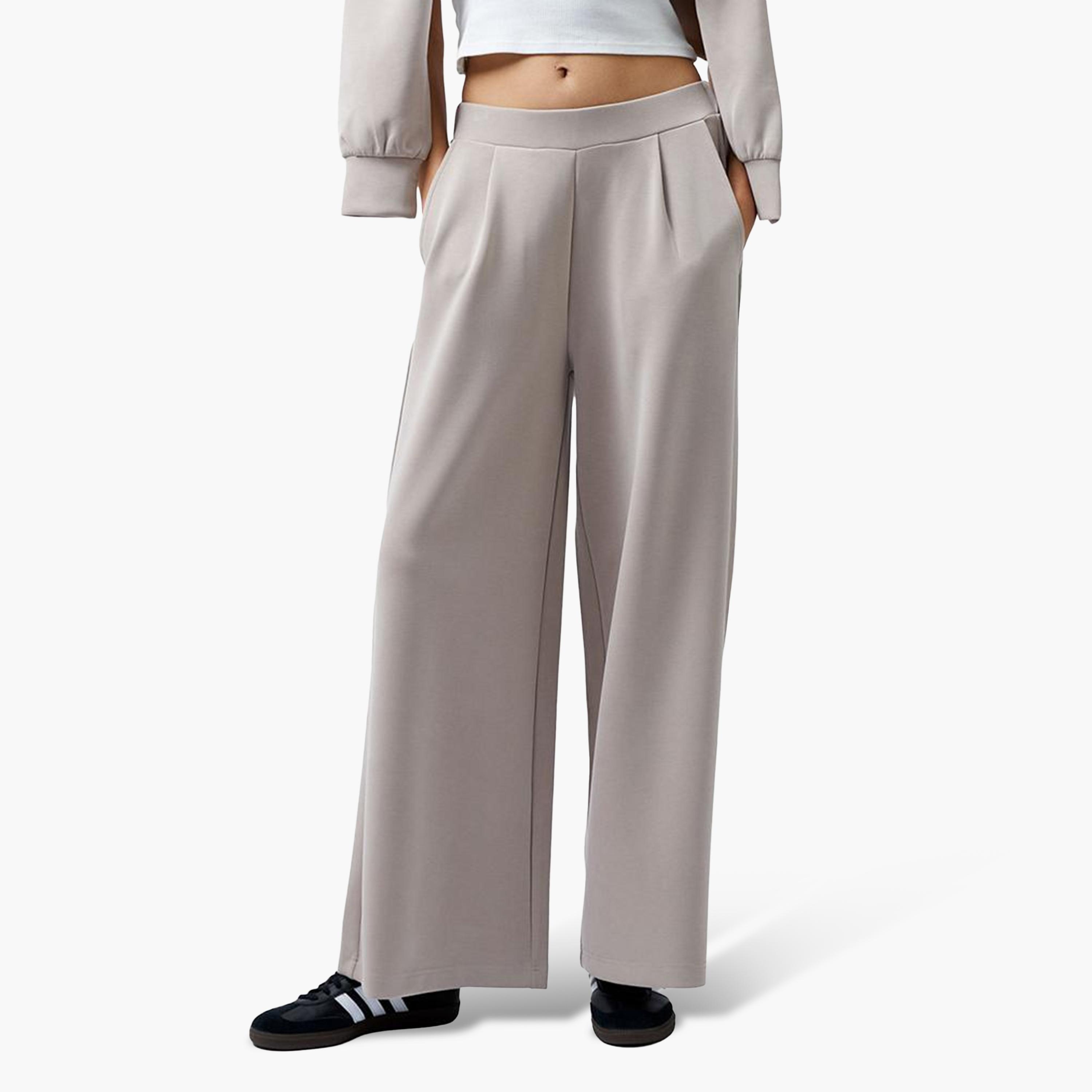 French Connection Elasticated Waist Women's Trousers-women-clothing-trousers-image-1