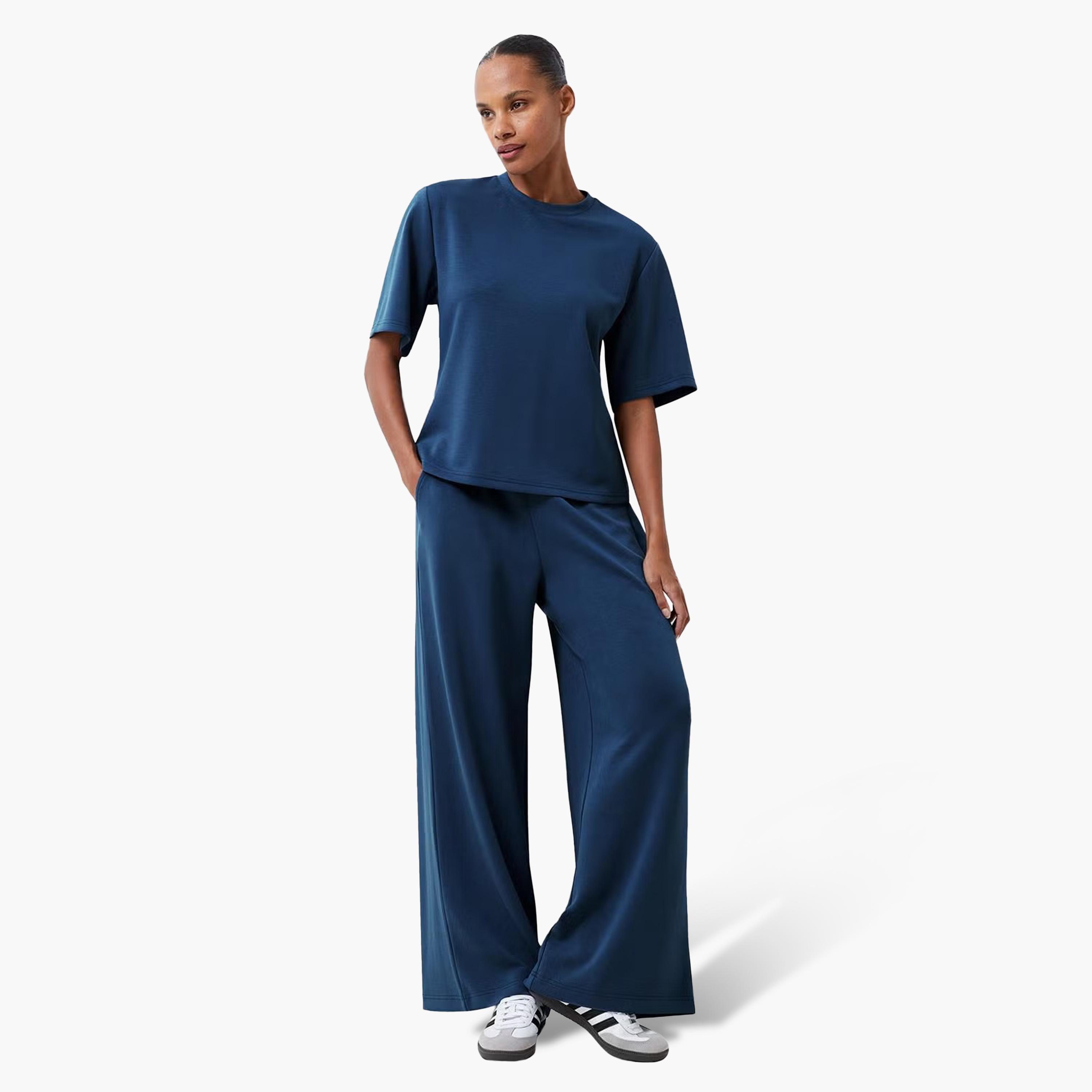 French Connection Elasticated Waist Women's Trousers-women-clothing-trousers-image-2