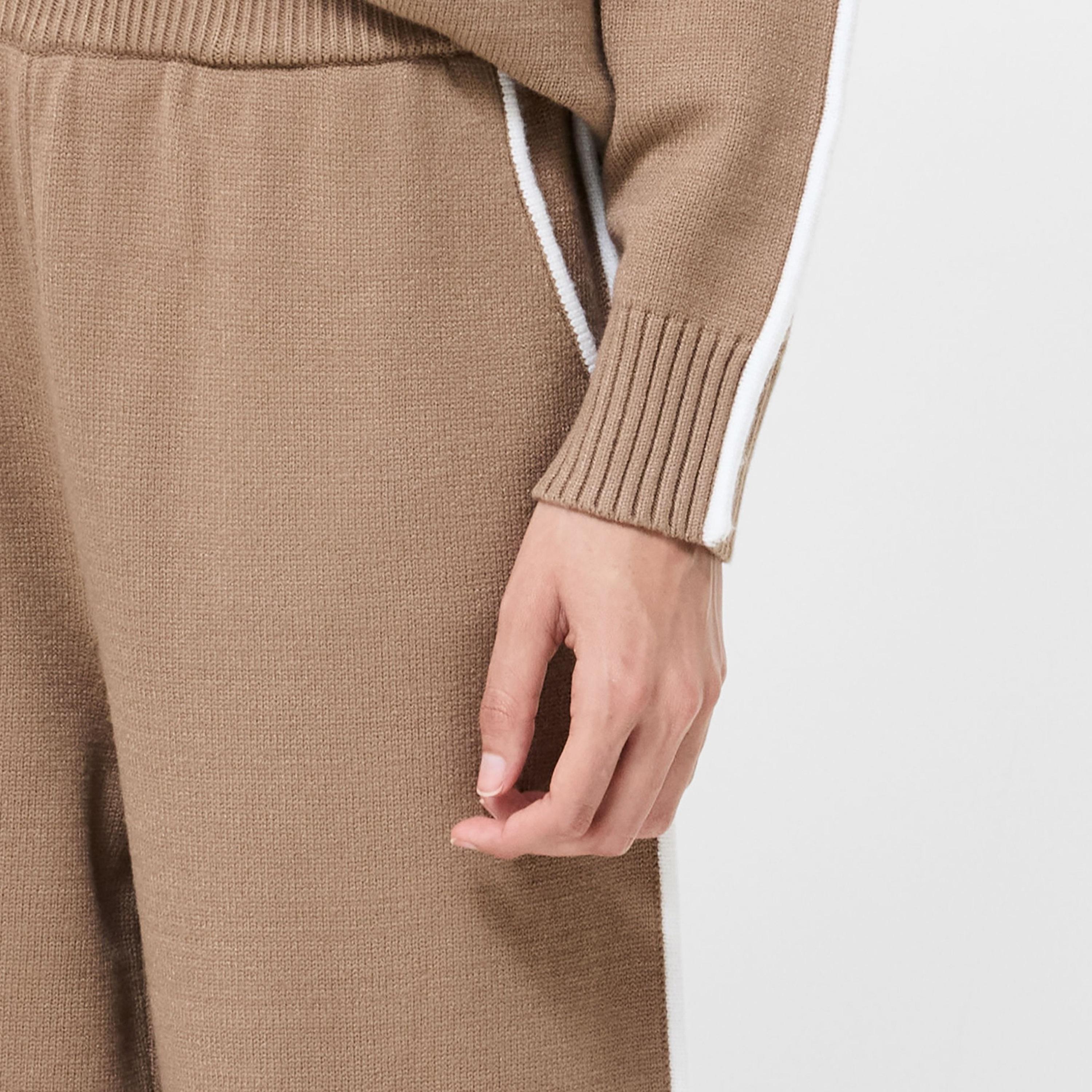 French Connection Side Striped Elasticated Waist Wide Leg Women's Trousers-women-clothing-trousers-image-3