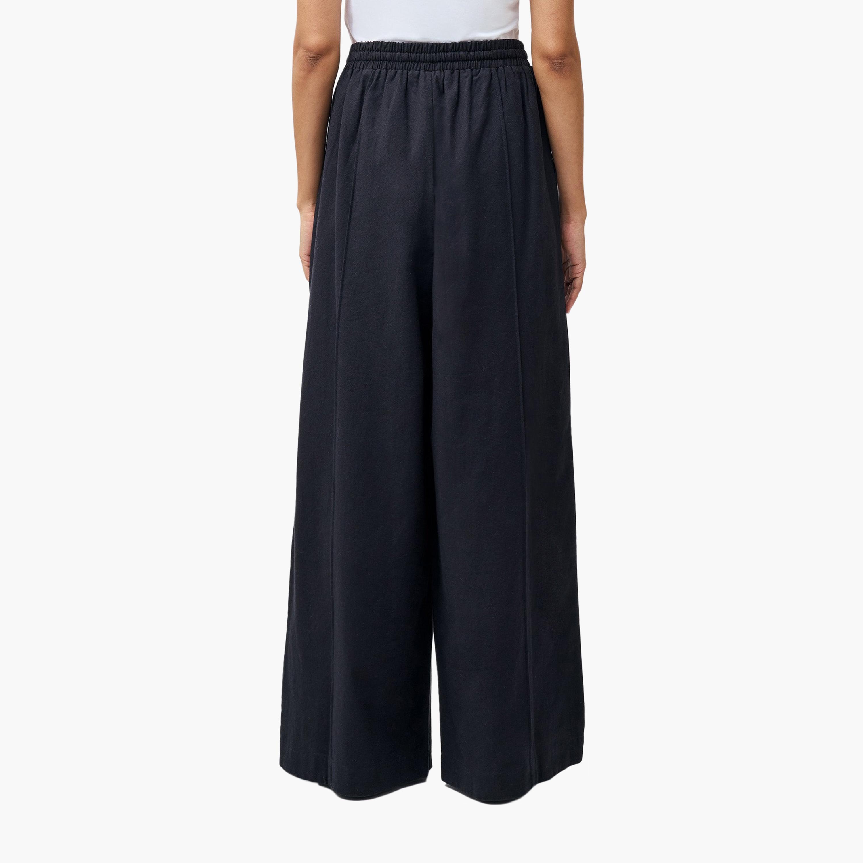 French Connection Cotton Blend Women's Trousers-women-clothing-bottoms-trousers-image-3