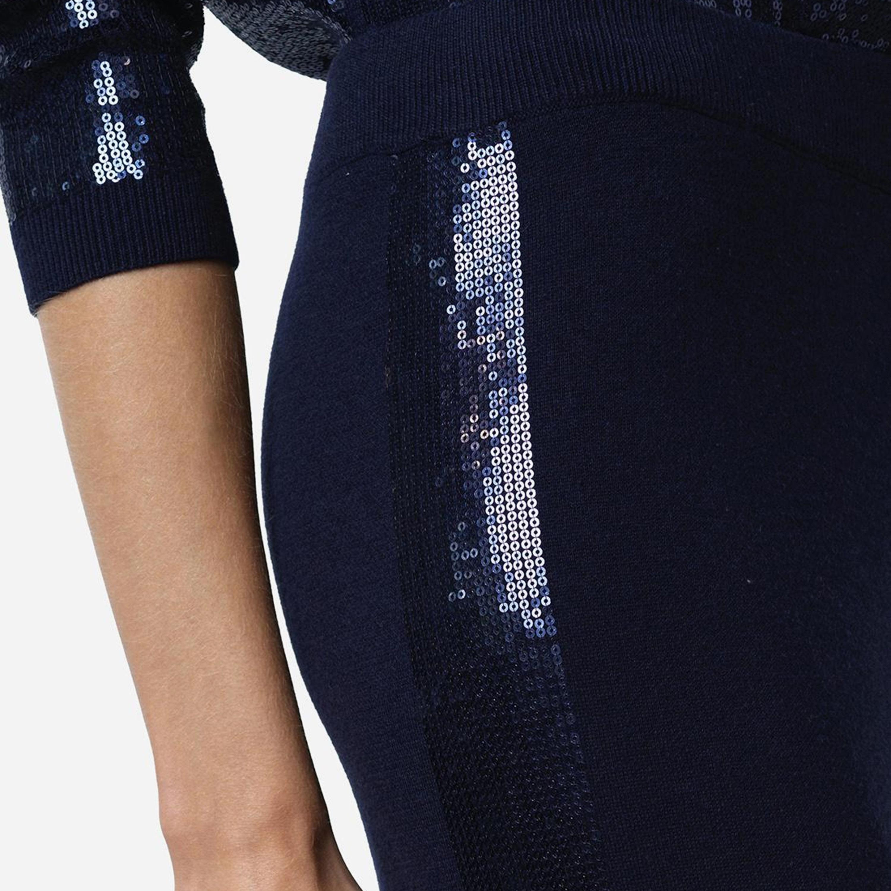 French Connection Blue Wide Leg Women's Trousers-women-clothing-trousers-image-3