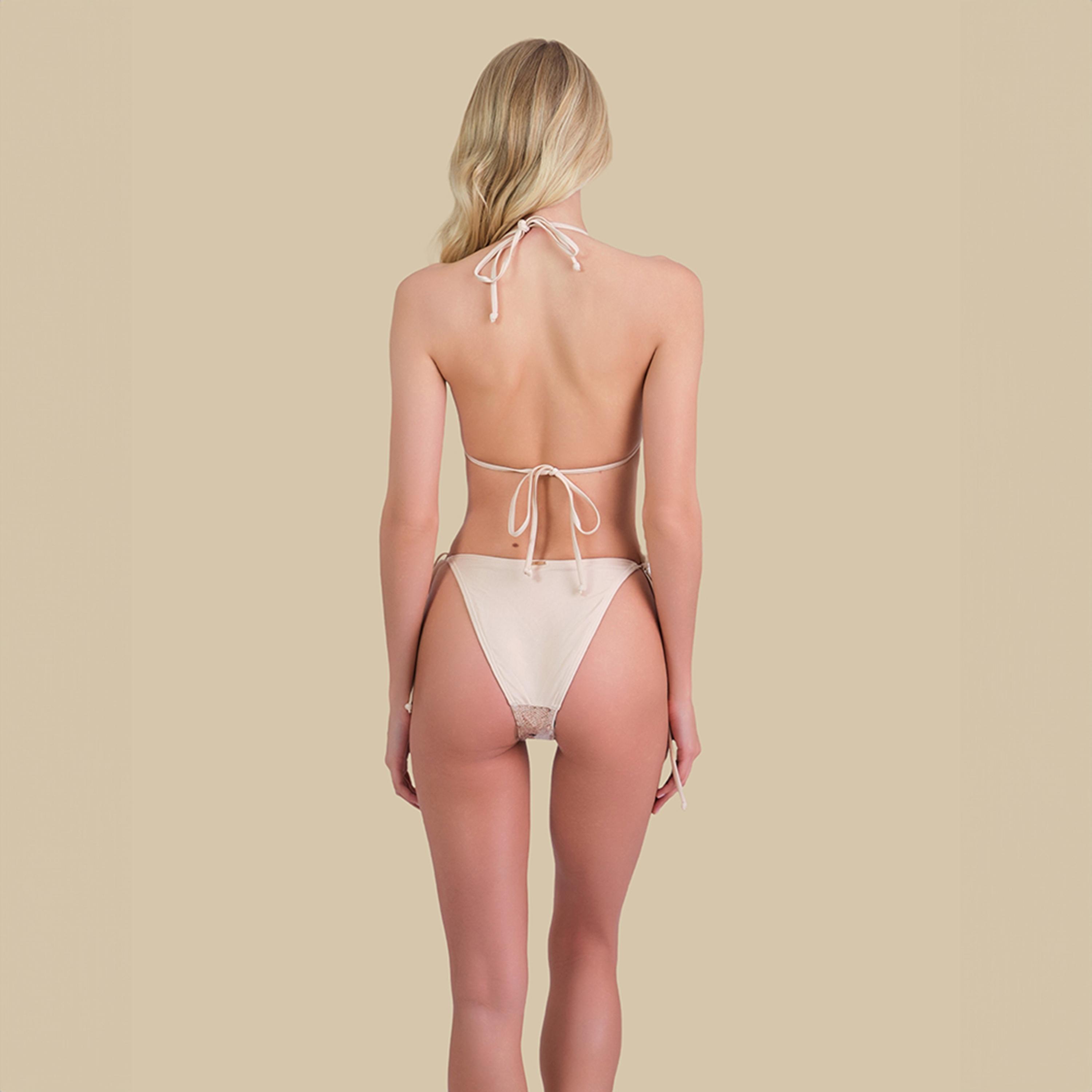 Isla & Evie Beige Sequined Women's Bikini Bra-women-clothing-swimandbeach-bikinis-image-4