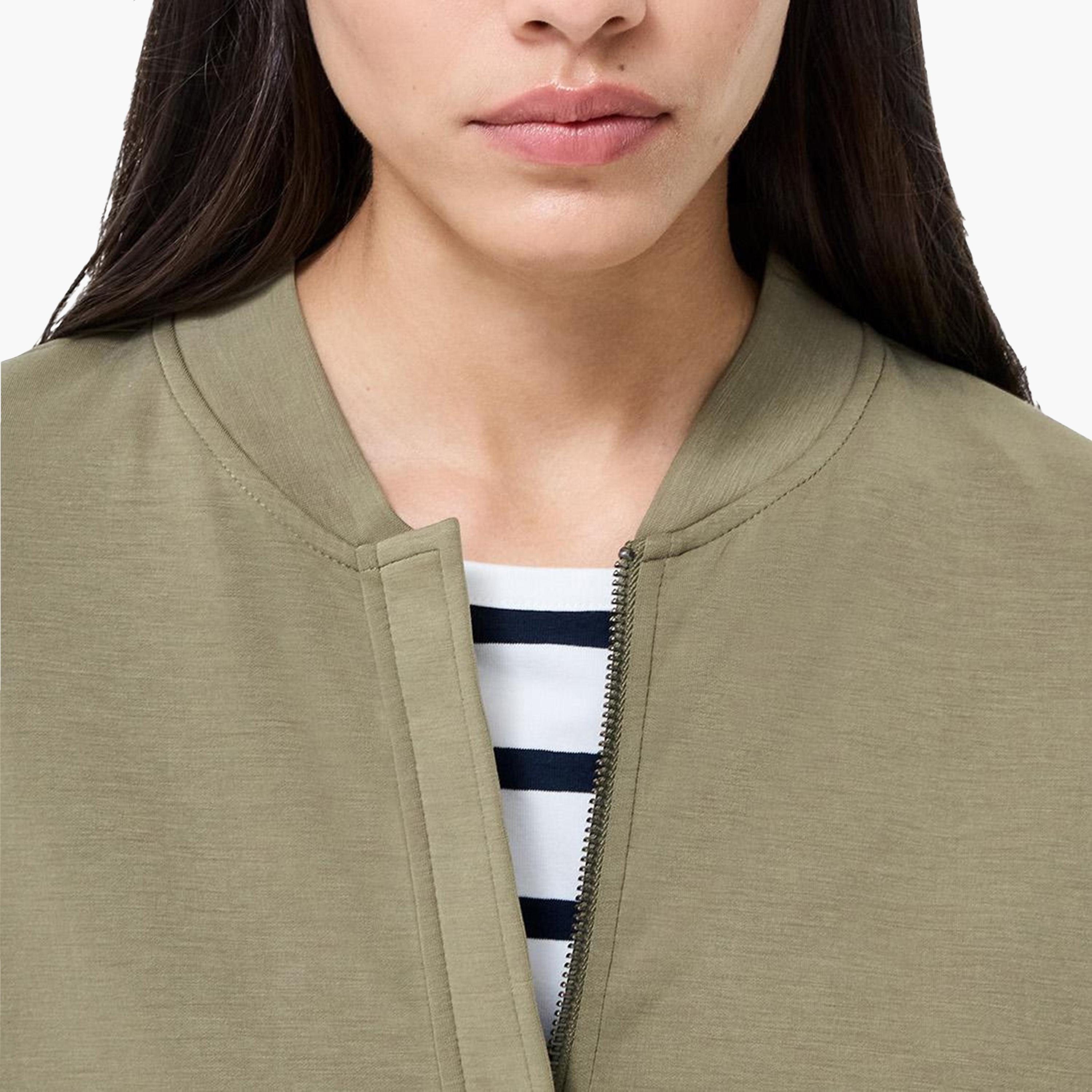 French Connection Collarless Women's Jacket-women-winterwear-coatsandjackets-jackets-image-4