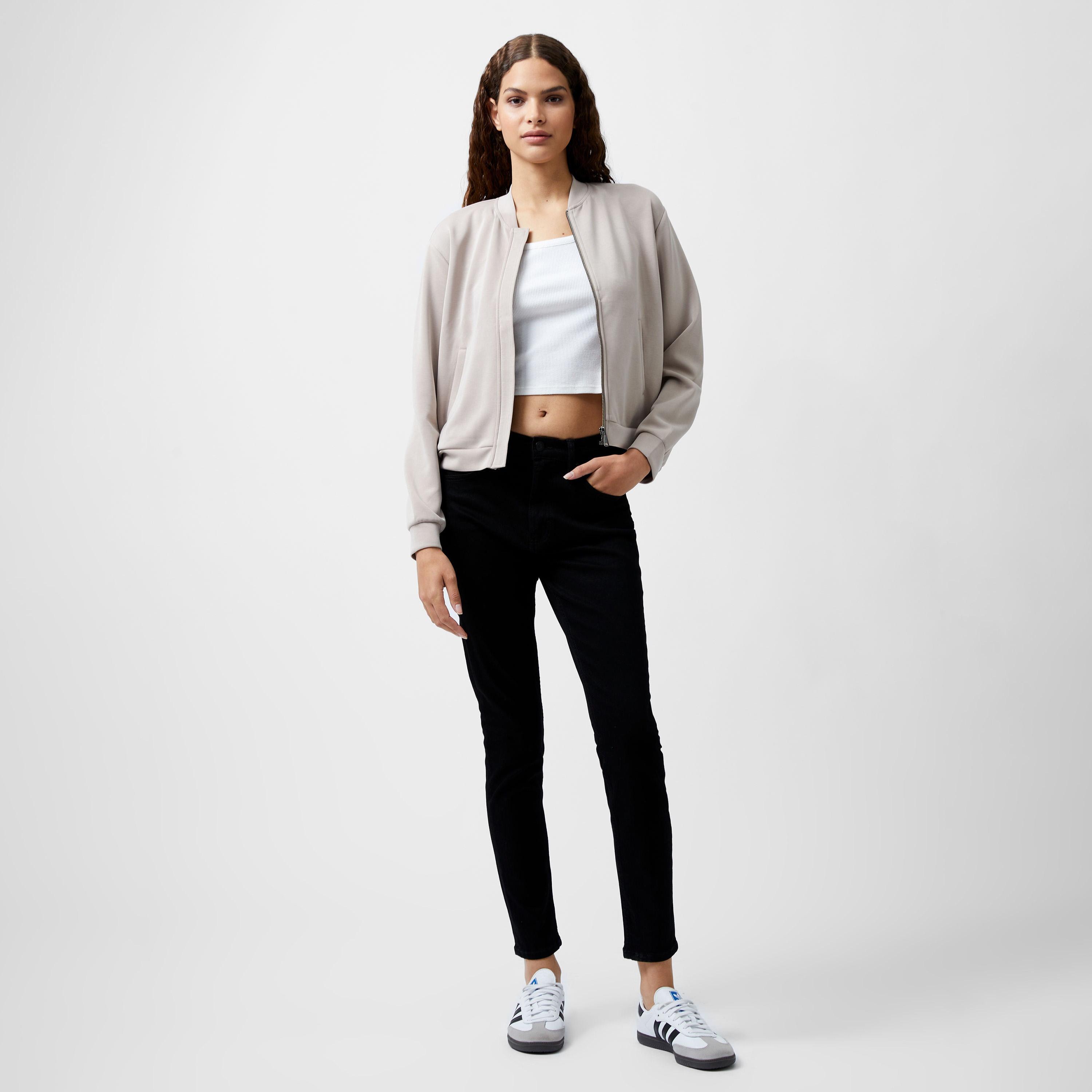 French Connection Collarless Women's Jacket-women-winterwear-coatsandjackets-jackets-image-2