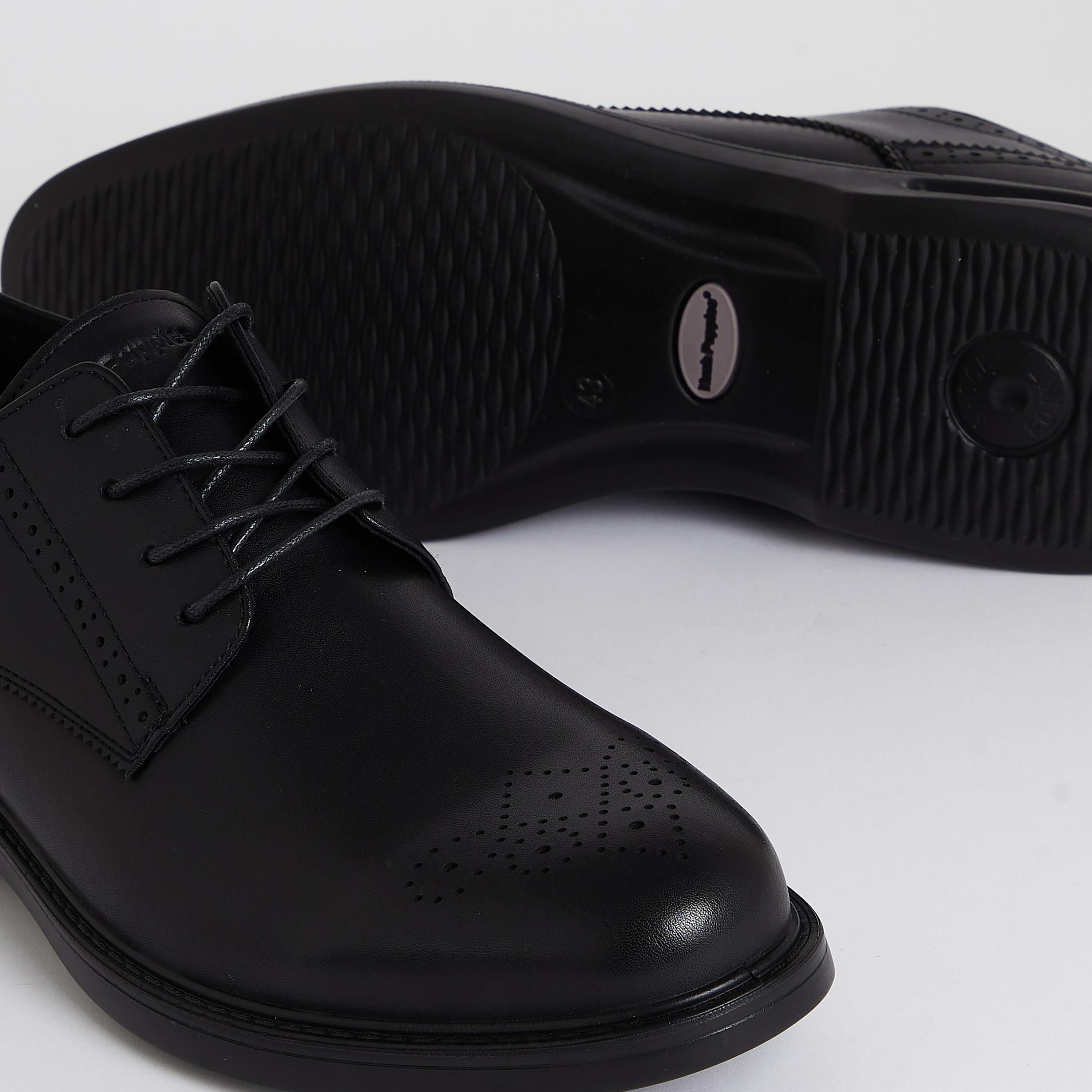Hush Puppies Patrick Lace Up Derby Shoes | 760-001-men-shoes-formalshoes-image-4