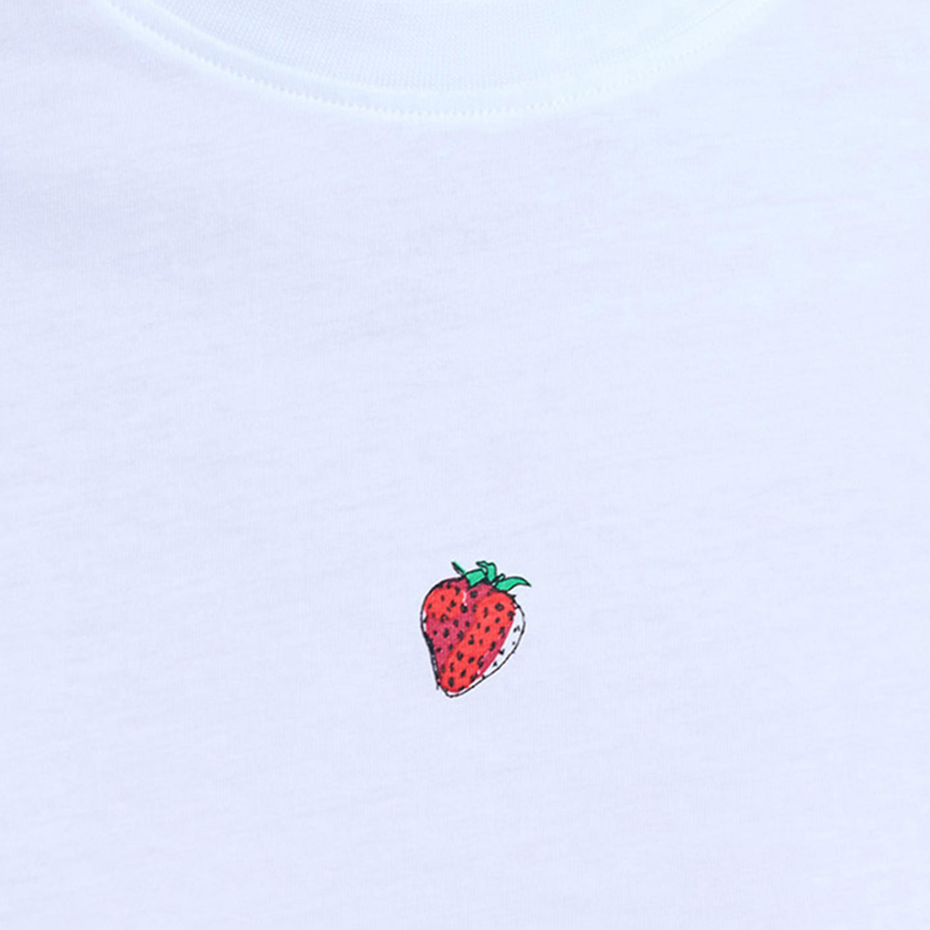 تيشيرت نسائي قطن بياقة مستديرة وطبعة غرافيك لون أبيض من فرينش كونكشن-women-clothing-tshirts-image-3