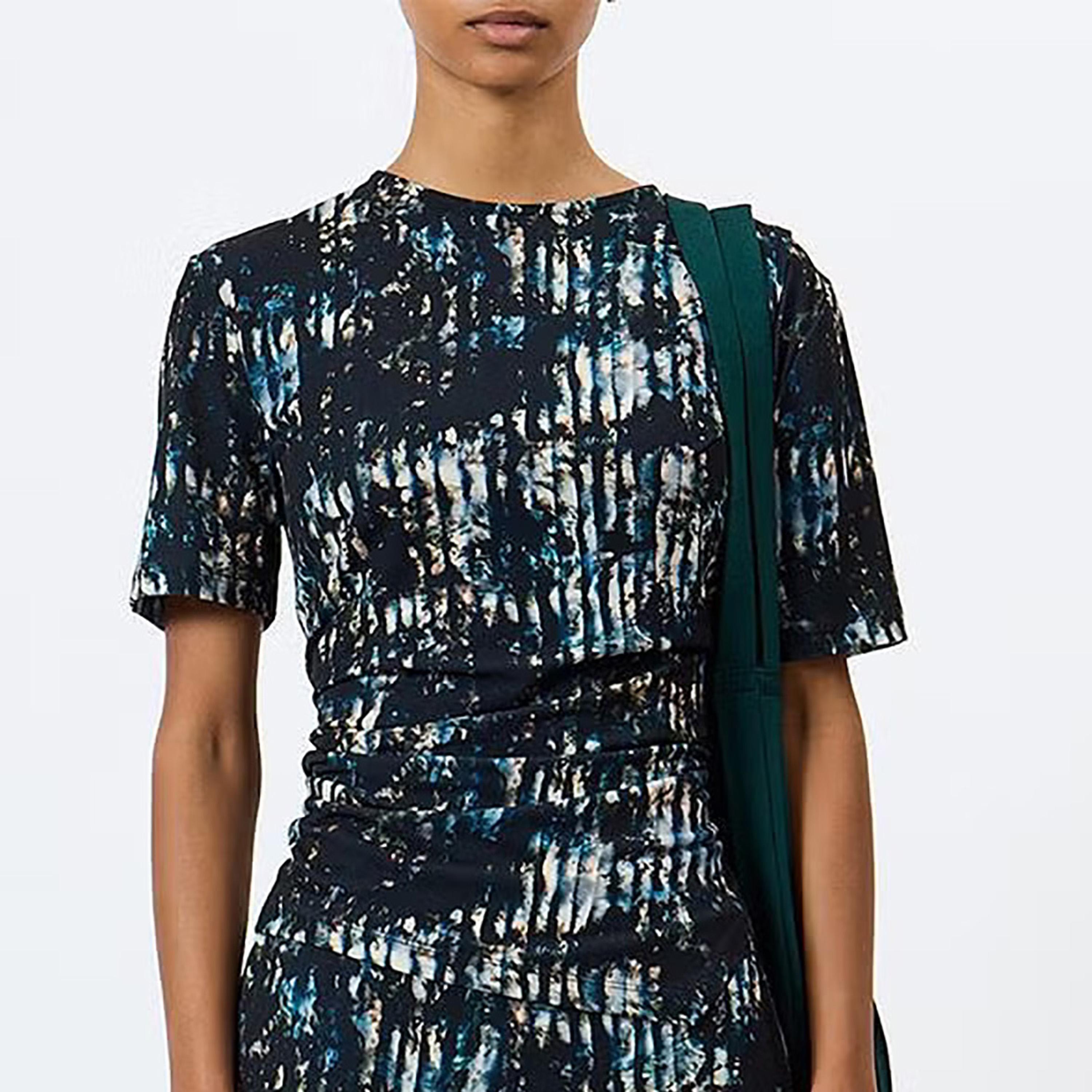 French Connection Black Abstract Print Women's Top-women-clothing-shirtsandblouses-blouses-image-5