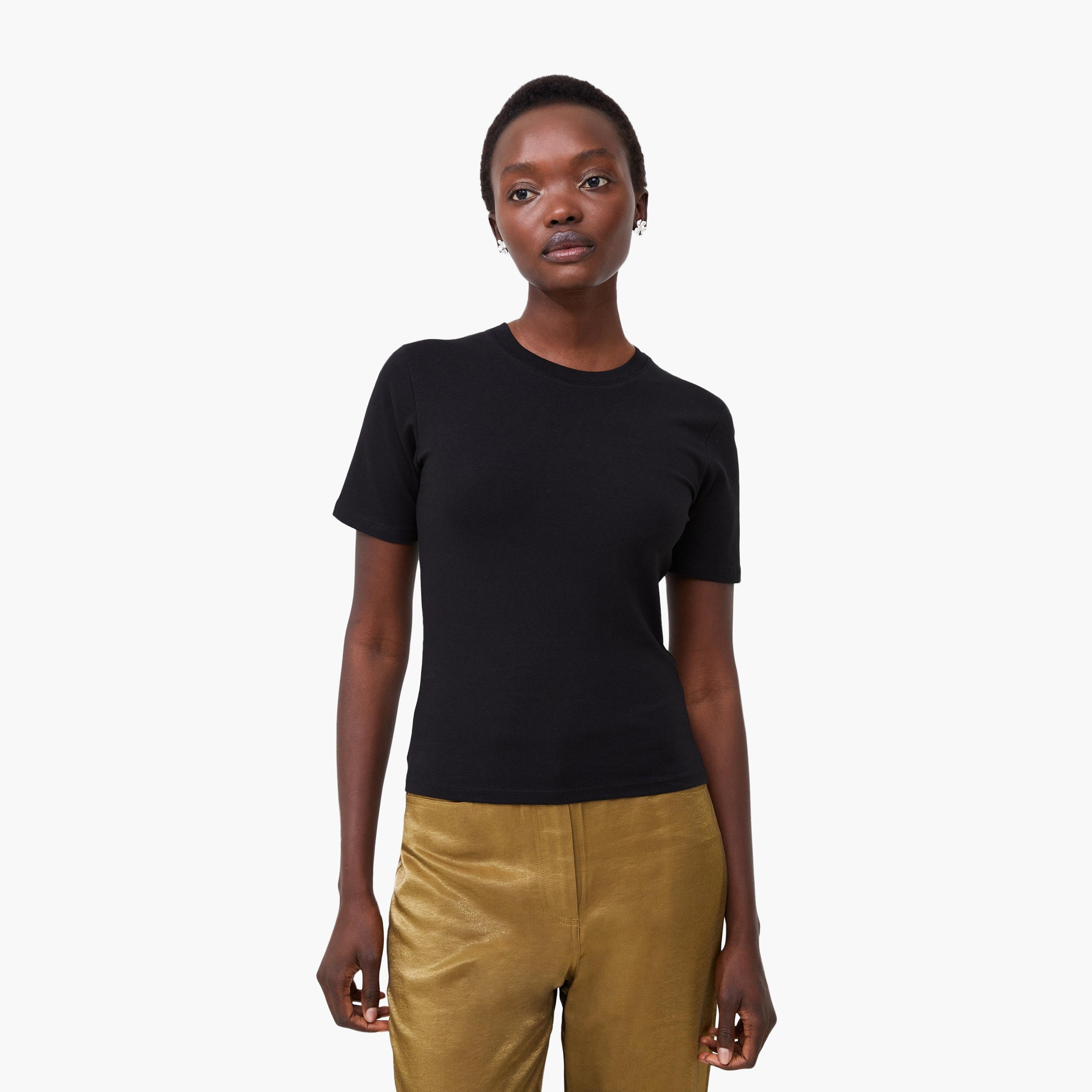 French Connection Black Women's T-Shirt-women-clothing-tshirts-image-1