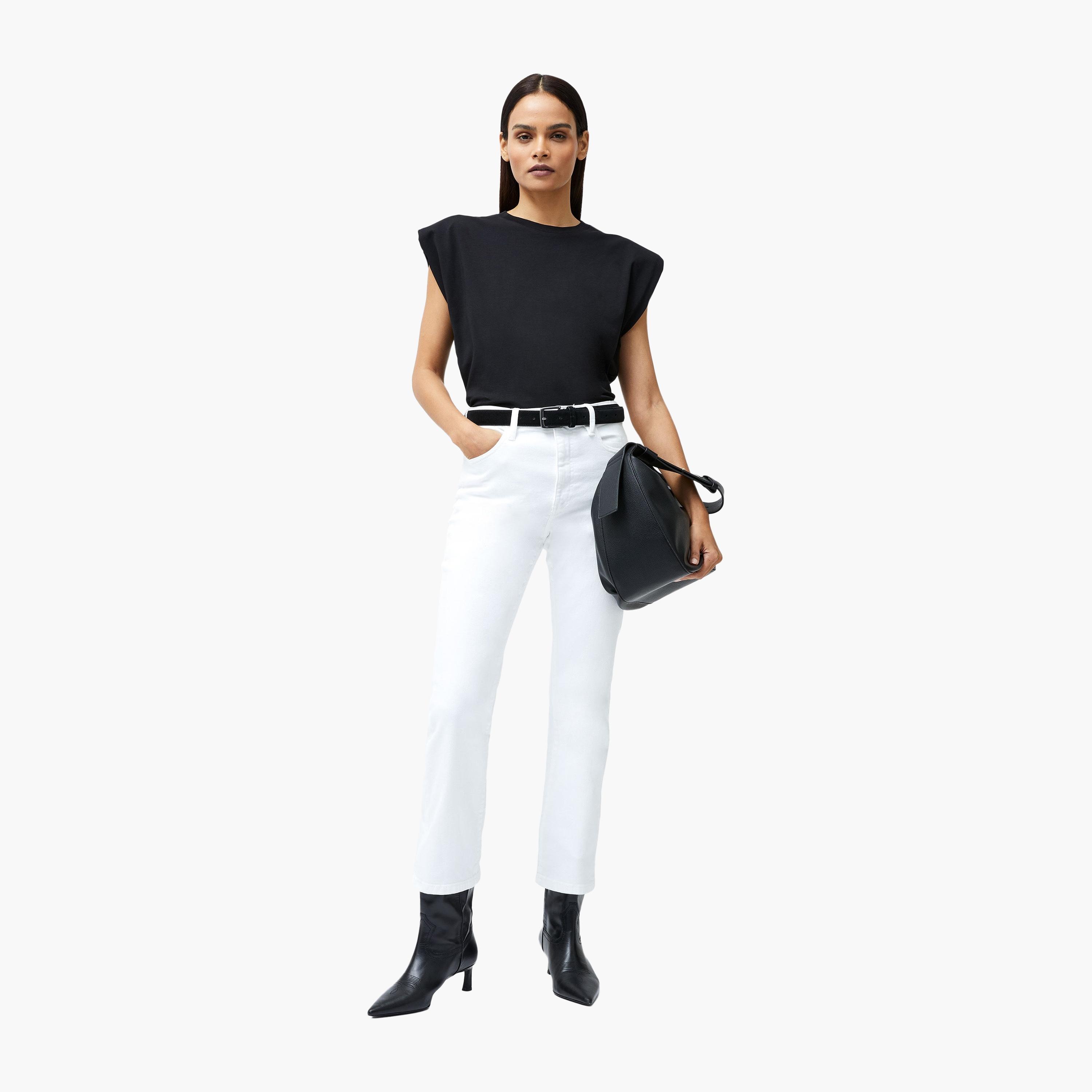 بلوزة نسائية بأكمام قصيرة من فرينش كونيكشن-women-clothing-shirtsandblouses-blouses-image-2