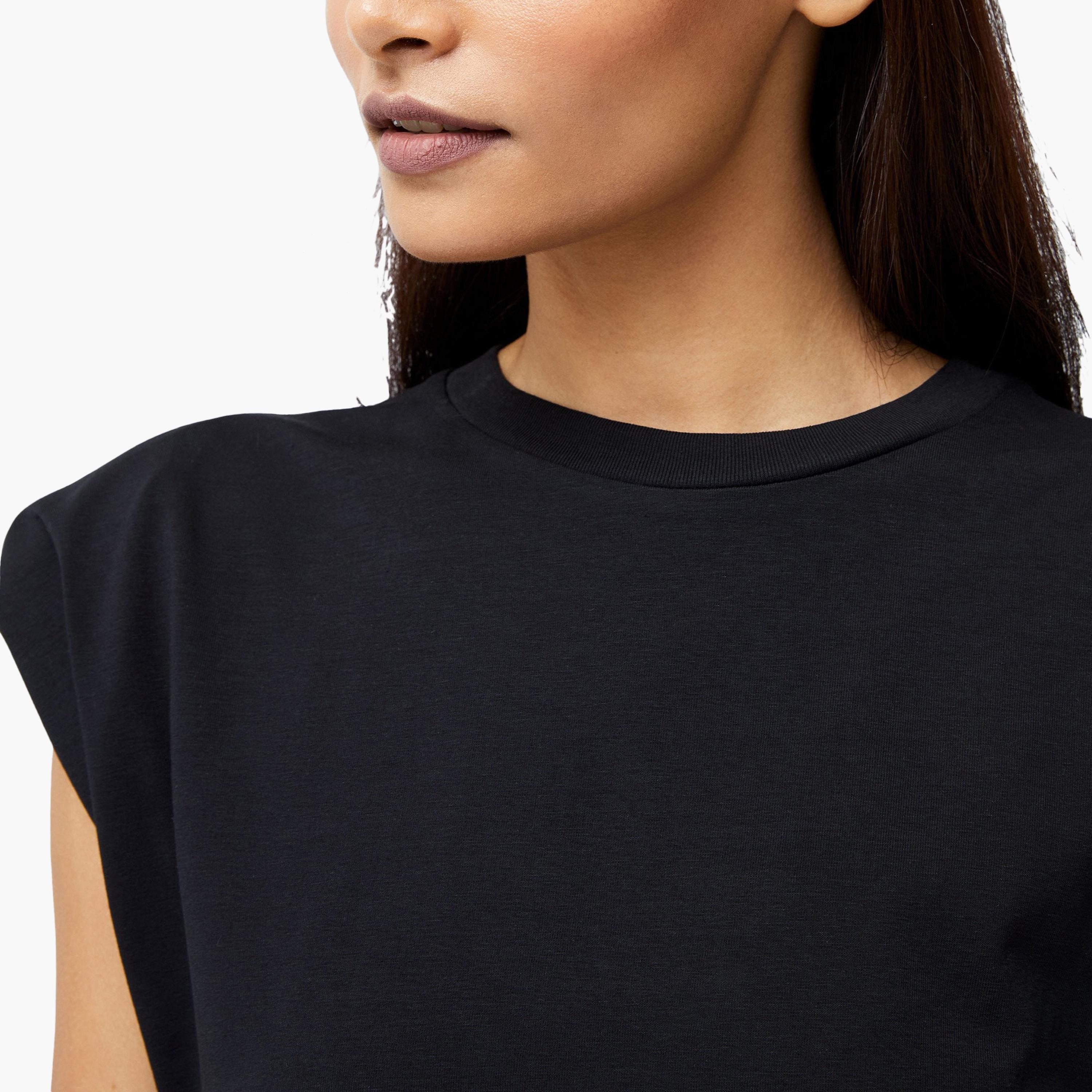 بلوزة نسائية بأكمام قصيرة من فرينش كونيكشن-women-clothing-shirtsandblouses-blouses-image-4