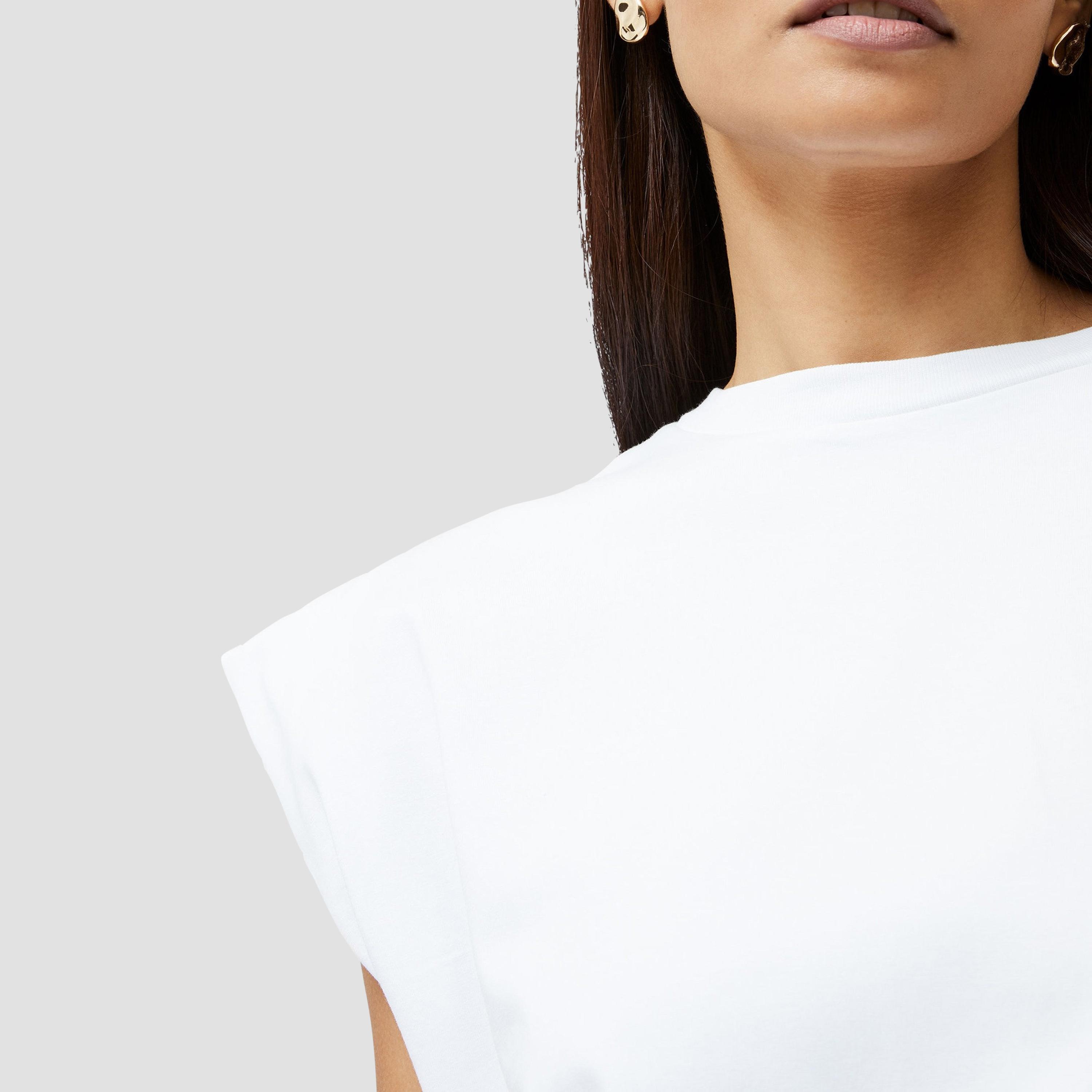 بلوزة نسائية بأكمام قصيرة من فرينش كونيكشن-women-clothing-shirtsandblouses-blouses-image-4