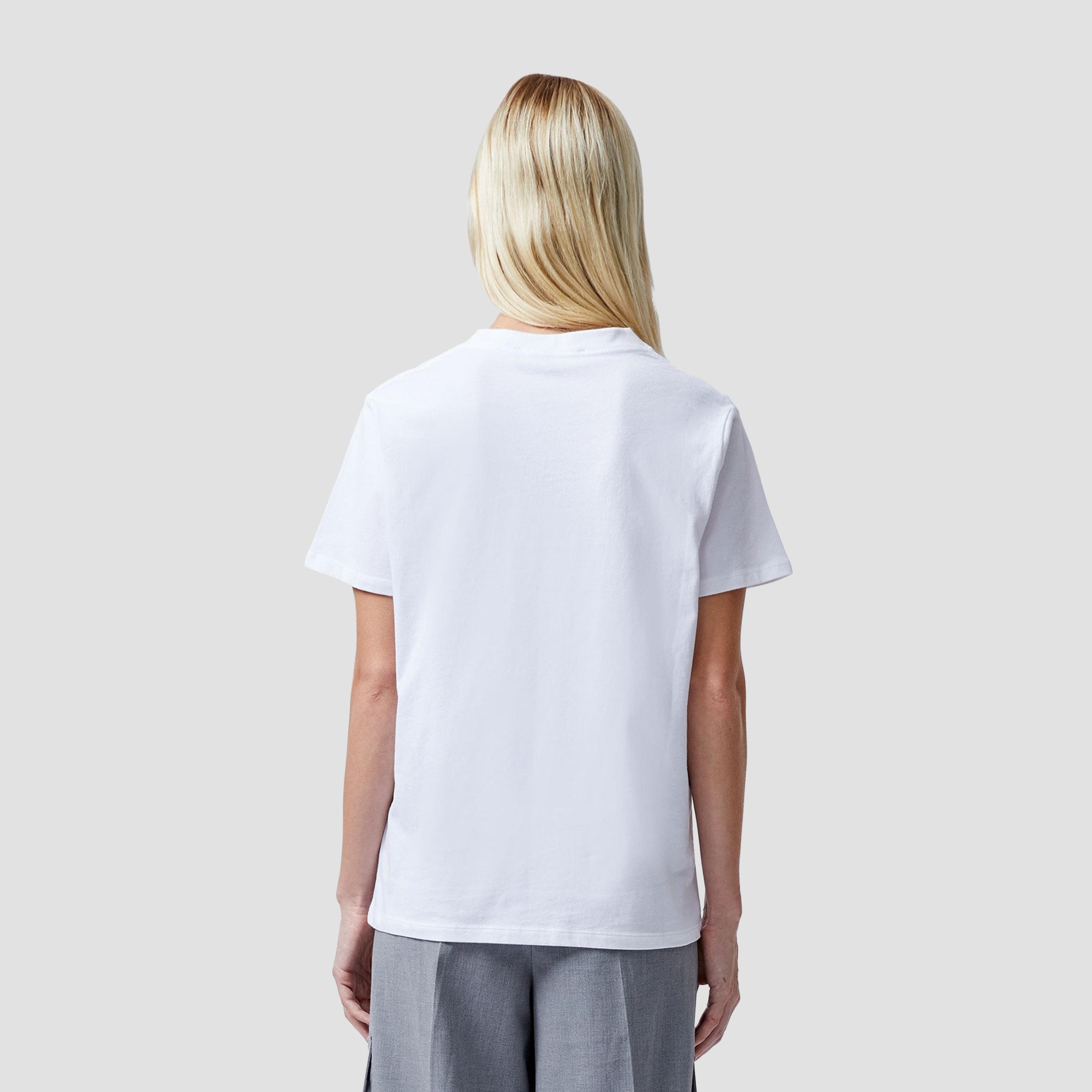 French Connection White Graphic Print Cotton Women's T-Shirt-women-clothing-tshirts-image-3