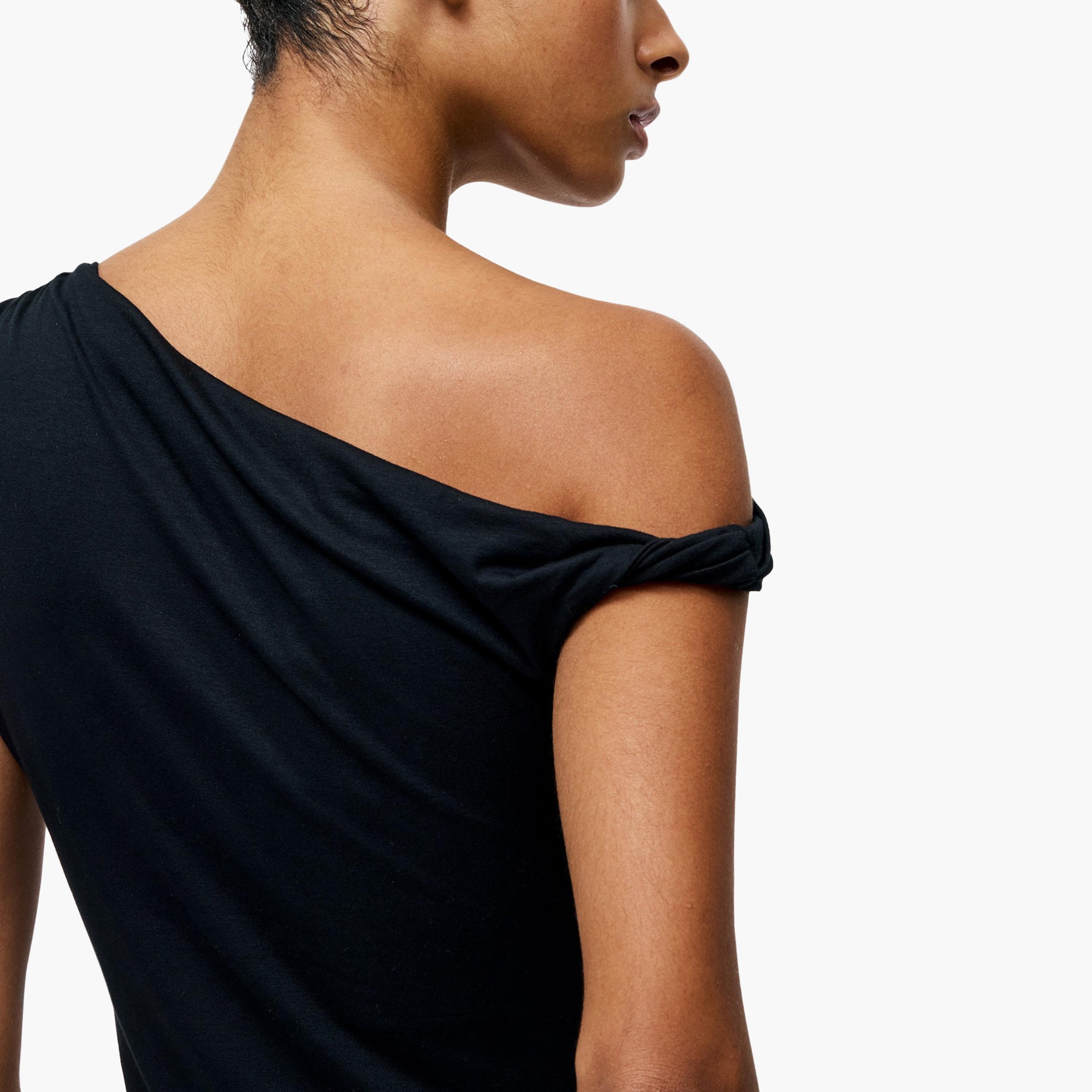 French Connection Black One Shoulder Women's Top-women-clothing-shirtsandblouses-blouses-image-5