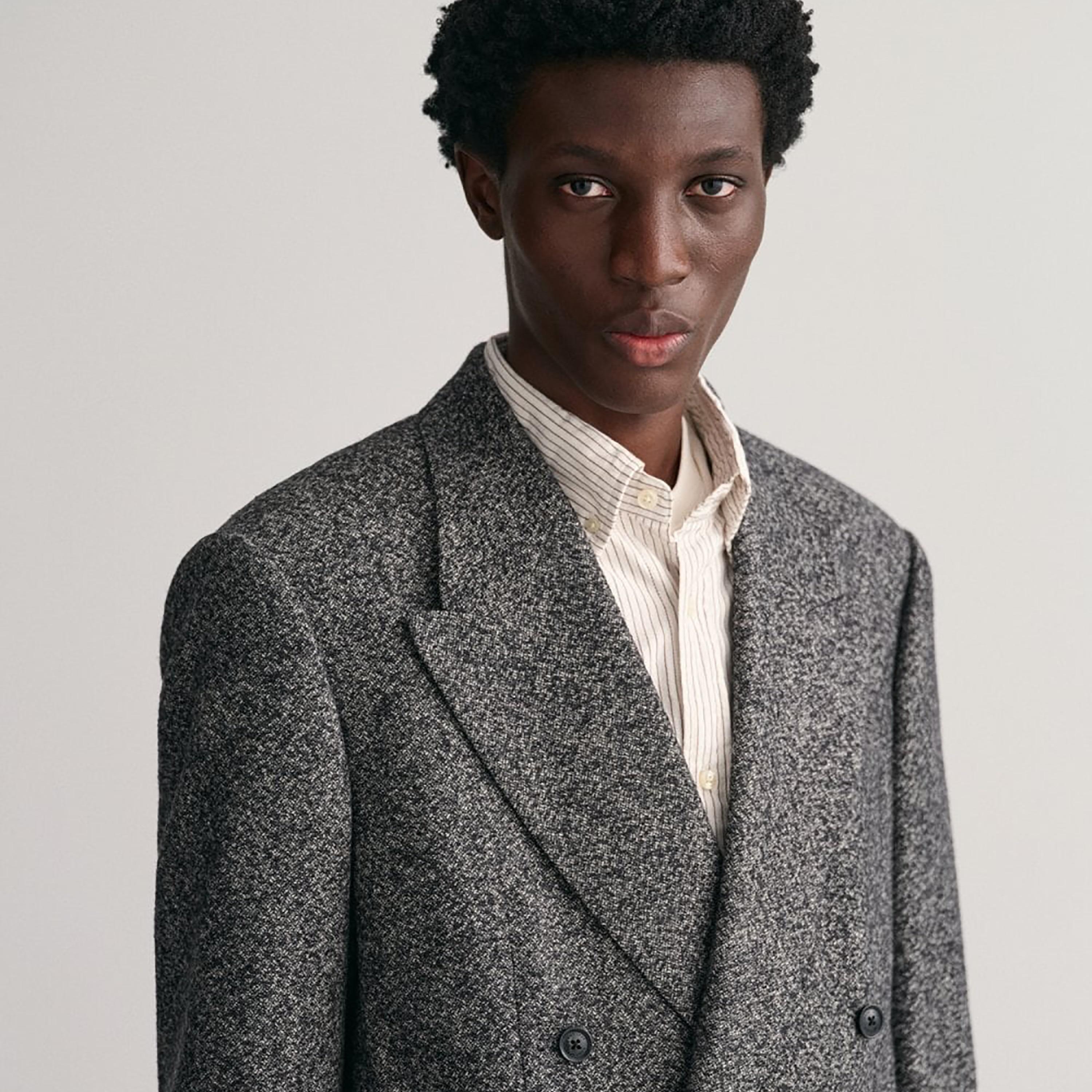 Gant Textured Peak Lapel Blazer-men-winterwear-jacketsandblazers-image-3