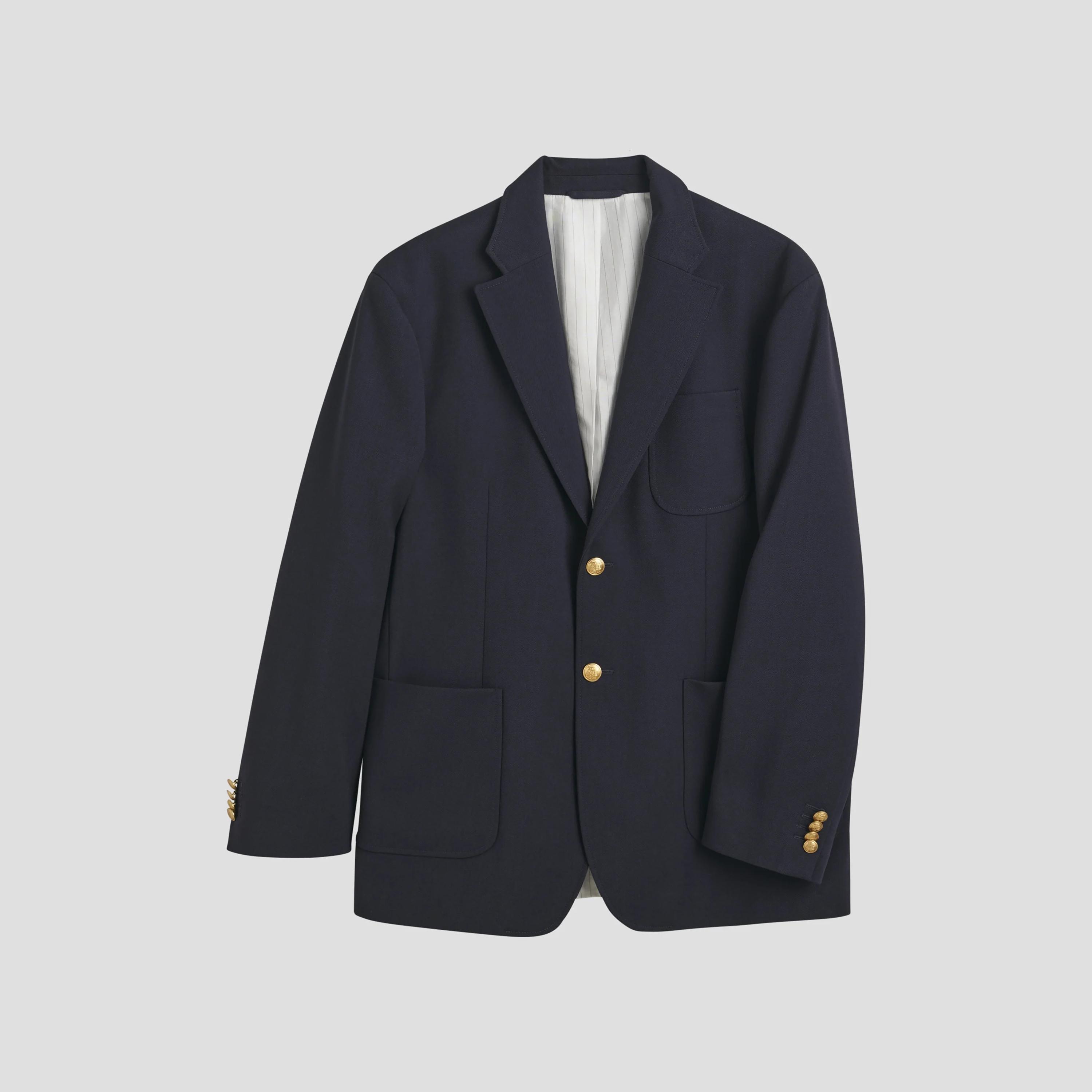 Gant Plain Lapel Collar Long Sleeves Men's Blazer-men-clothing-jacketsandblazers-blazers-image-5