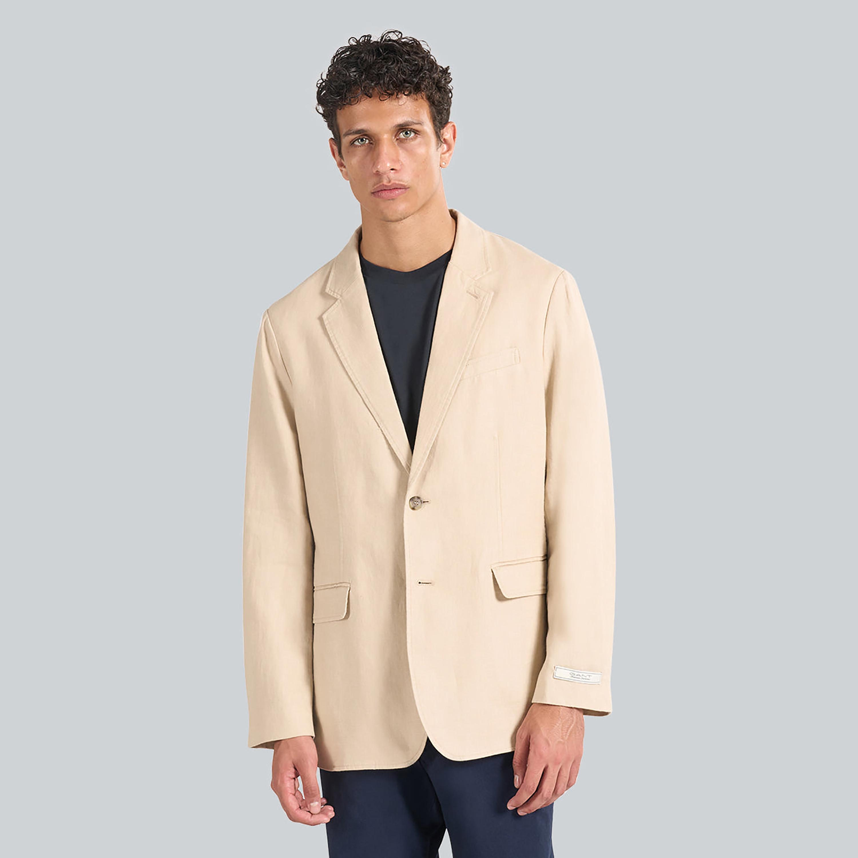 Gant Plain Lapel collar Long Sleeves Men's Blazer-men-winterwear-jacketsandblazers-image-1