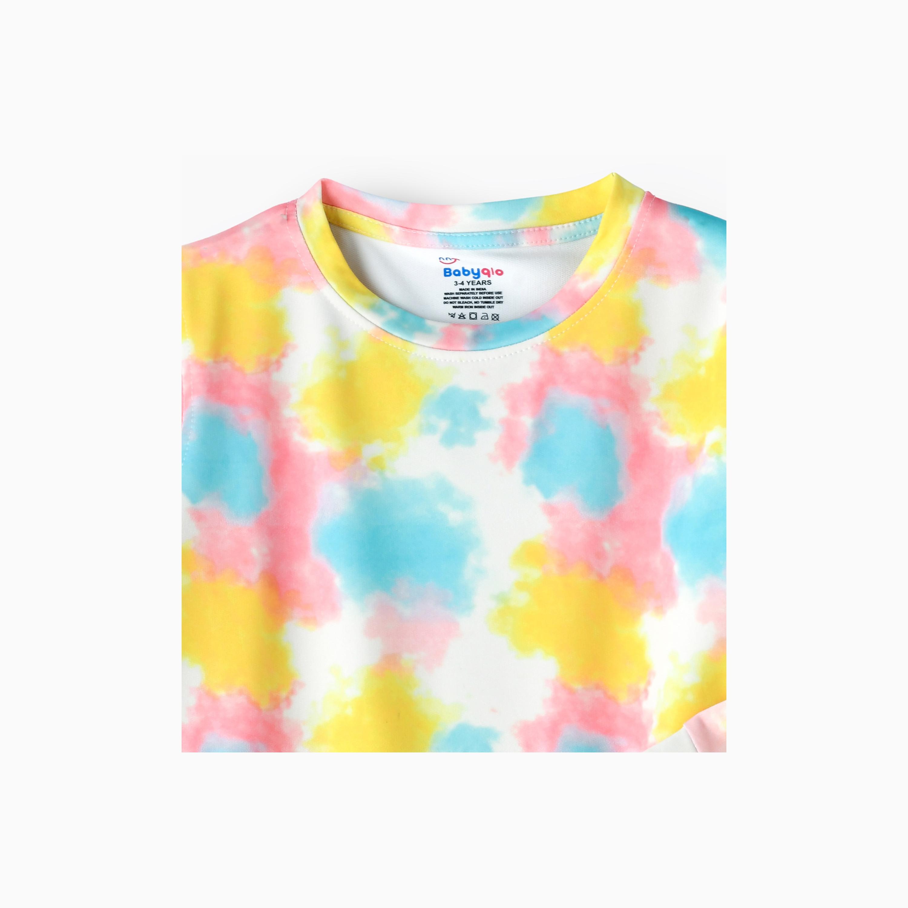 Babyqlo 2-Piece Printed Long Sleeves T-Shirt with Pyjama-girls-clothing-setsandcoords-image-3