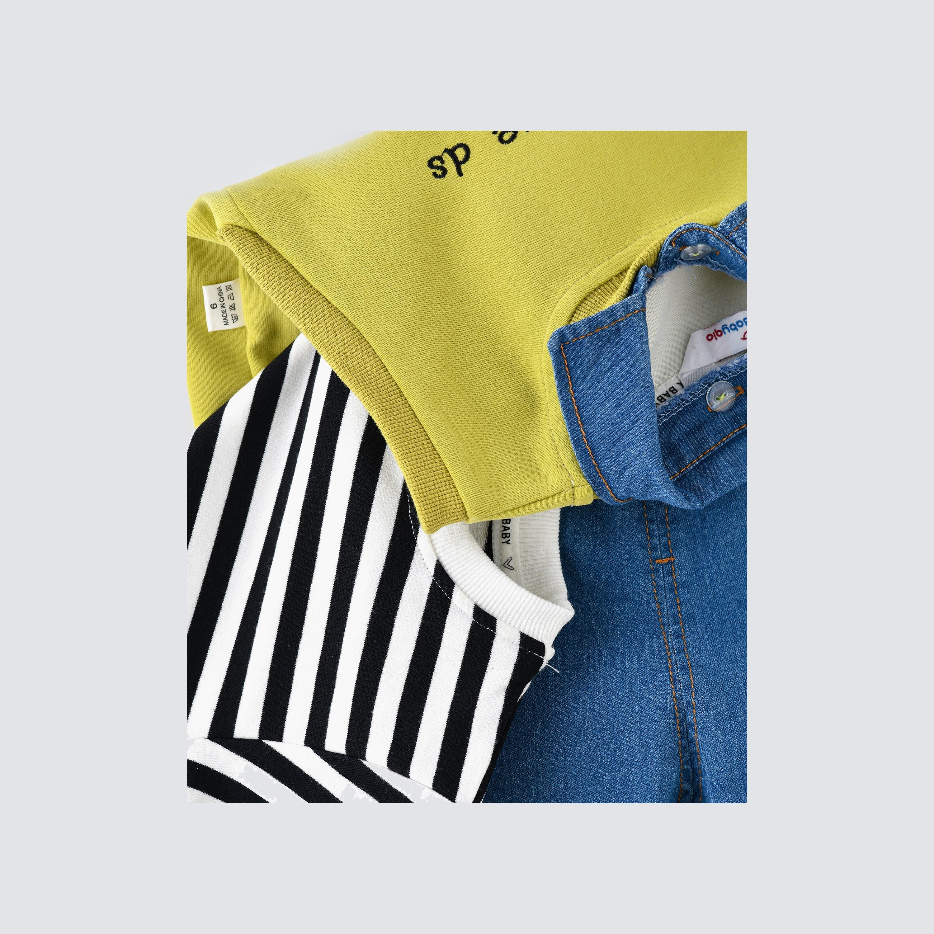 Babyqlo 3-Piece Printed Long Sleeves T-Shirt, Jeans with Sweater-boys-clothing-setsandcoords-image-4