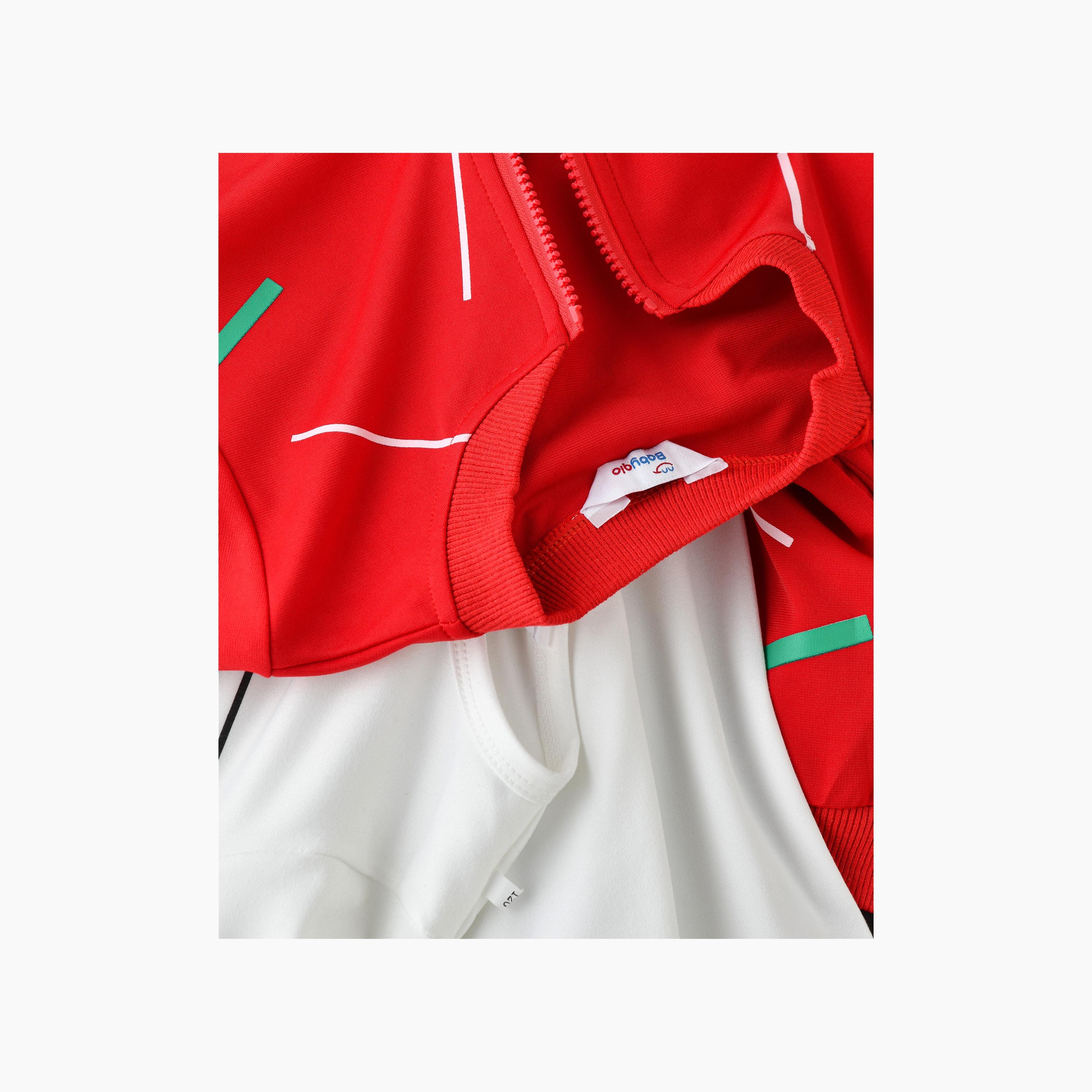 جاكيت مطبوع بأكمام طويلة 3 قطع وتي شيرت وبنطلون من بيبيكلو-boys-clothing-setsandcoords-image-4