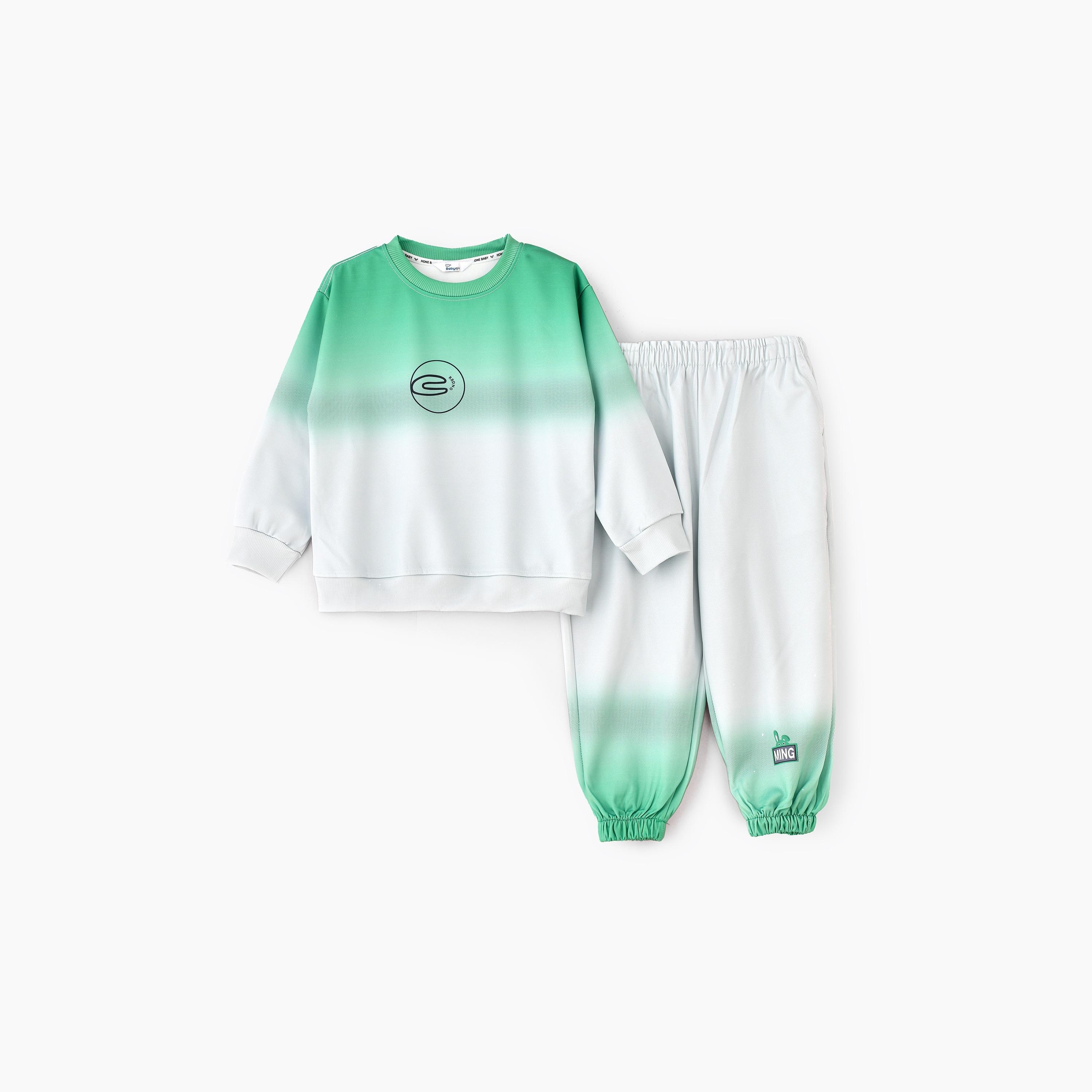 Babyqlo 2-Piece Printed Long Sleeves Sweatshirt with Joggers-boys-clothing-setsandcoords-image-1