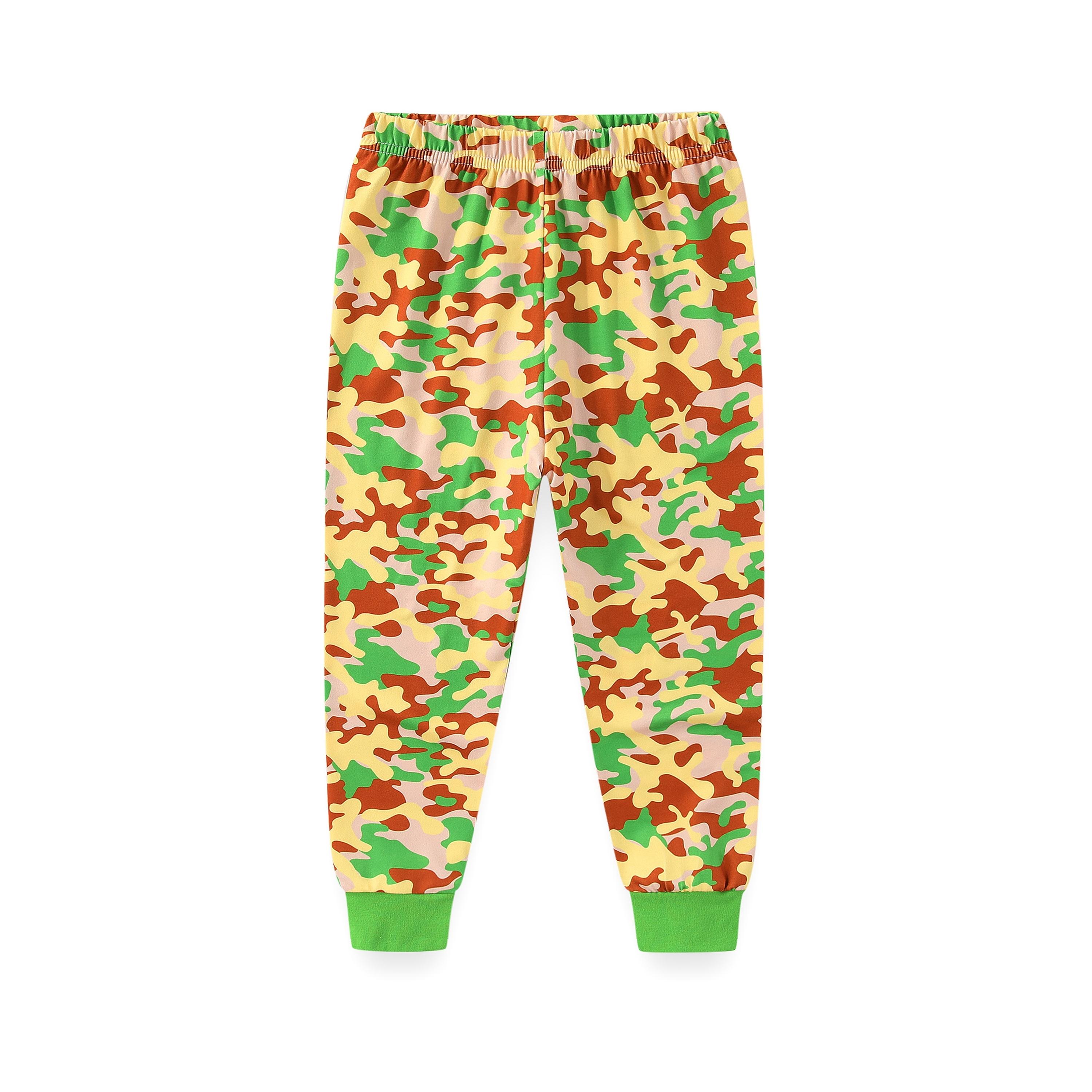 Babyqlo 2-Piece Go Wild Jungle Printed Glow-in-the-Dark T-Shirt with Pyjama-boys-clothing-nightwear-image-7
