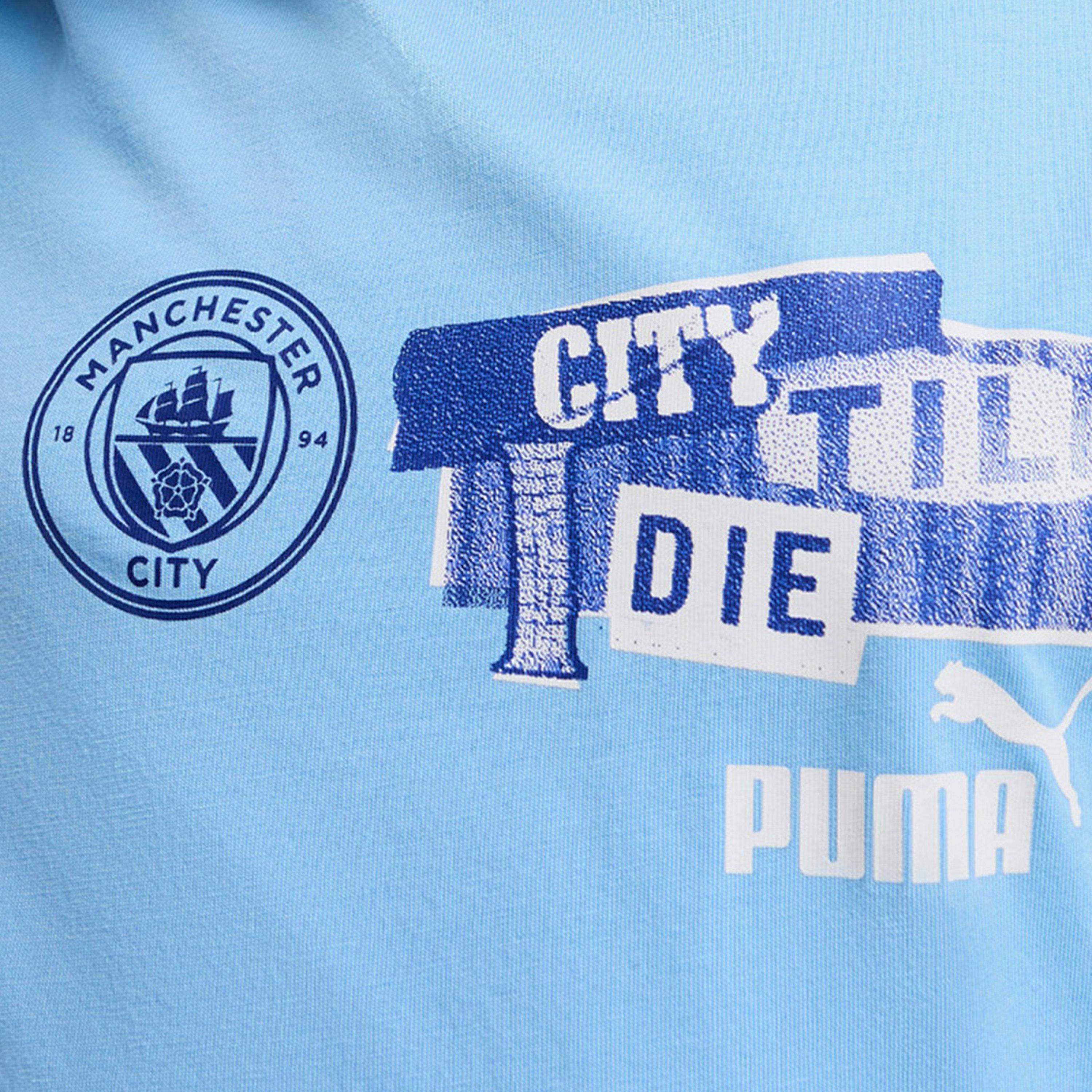 Puma Kids Manchester City FC FtblNergy Short Sleeve T-Shirt-sports-boys-clothing-tops-image-3