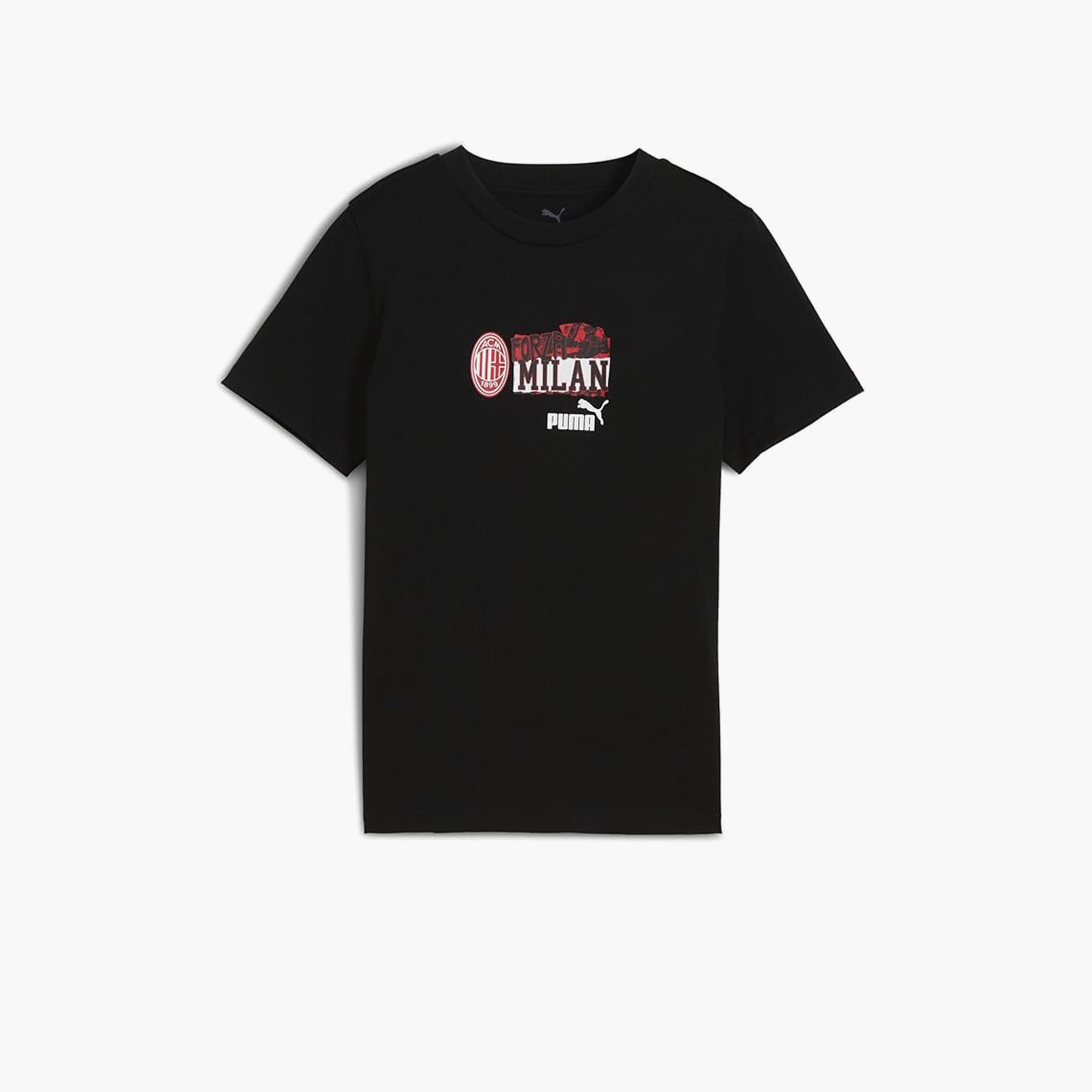 بوما - تيشيرت إيه سي ميلان  أطفال بأكمام قصيرة-sports-boys-clothing-tops-image-1