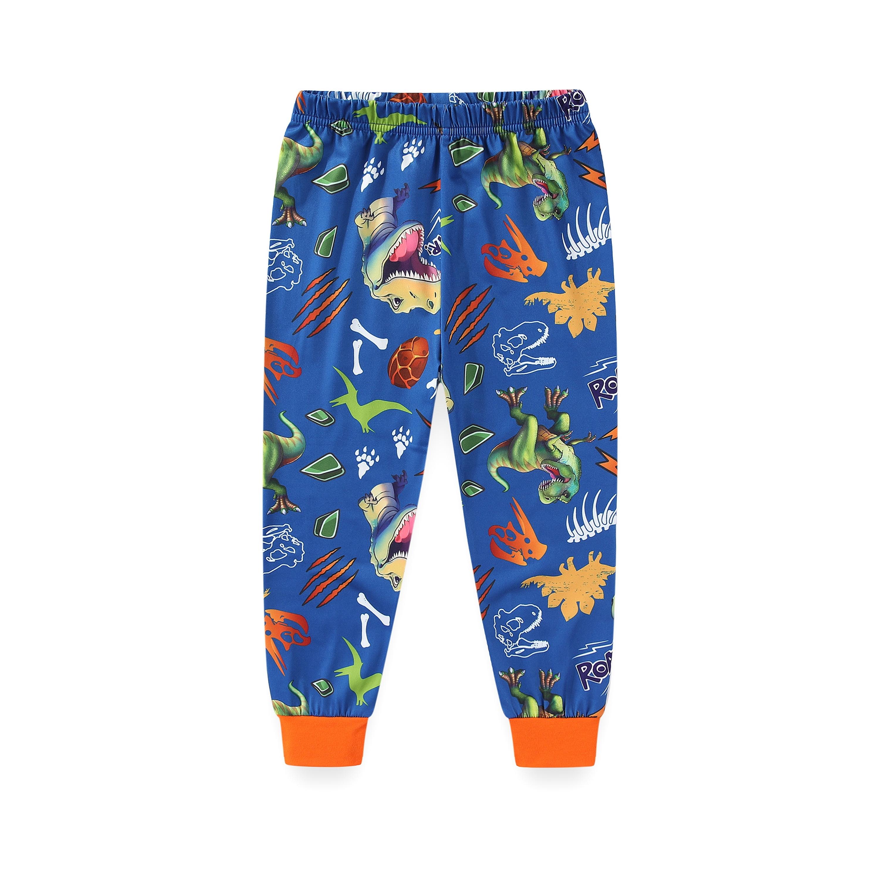 تي شيرت بطبعة روار تي-ركس ويتوهج في الظلام قطعتين مع بيجامة من بيبيكلو-boys-clothing-nightwear-image-8