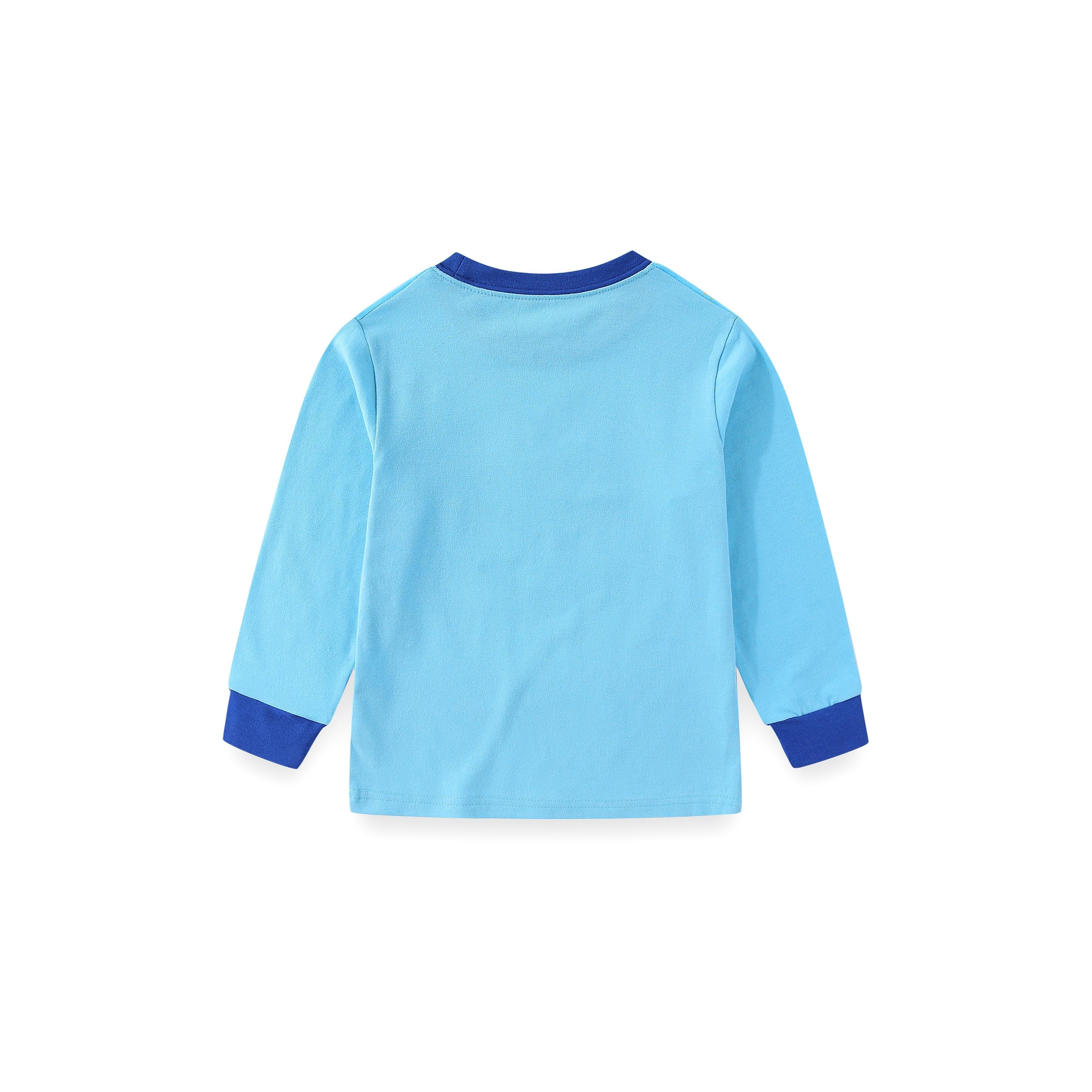 Babyqlo 2-Piece Undersea Friends Printed Glow-in-the-Dark T-Shirt with Pyjama-boys-clothing-nightwear-image-7