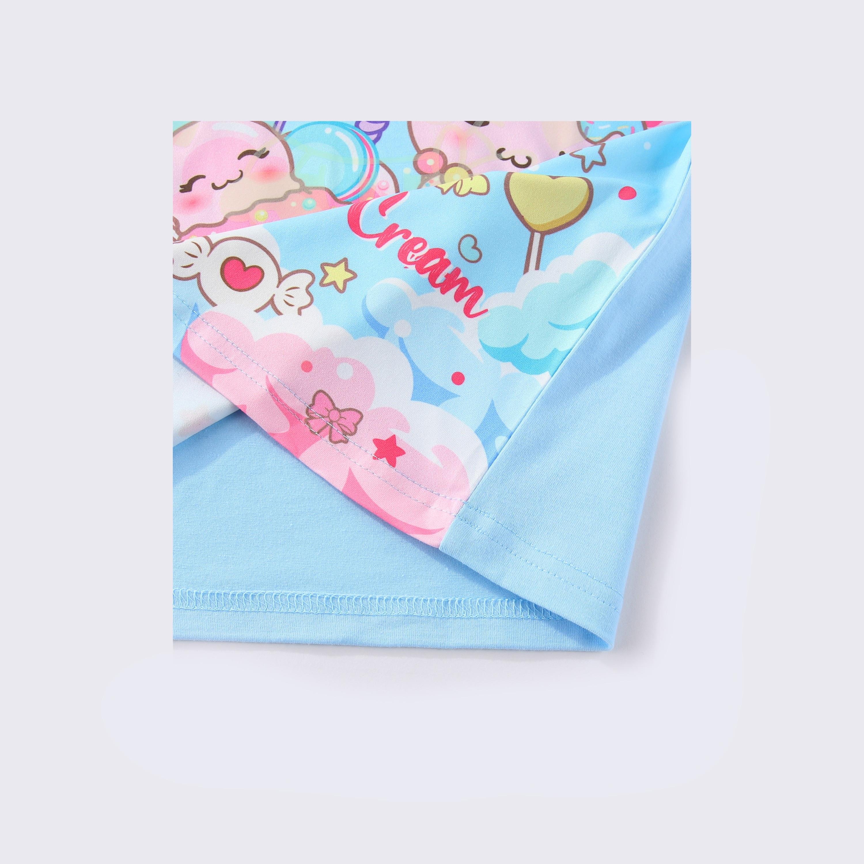 تي شيرت بطبعة سمر سويت تريتس ويتوهج في الظلام قطعتين مع بيجامة من بيبيكلو-girls-clothing-nightwear-image-12