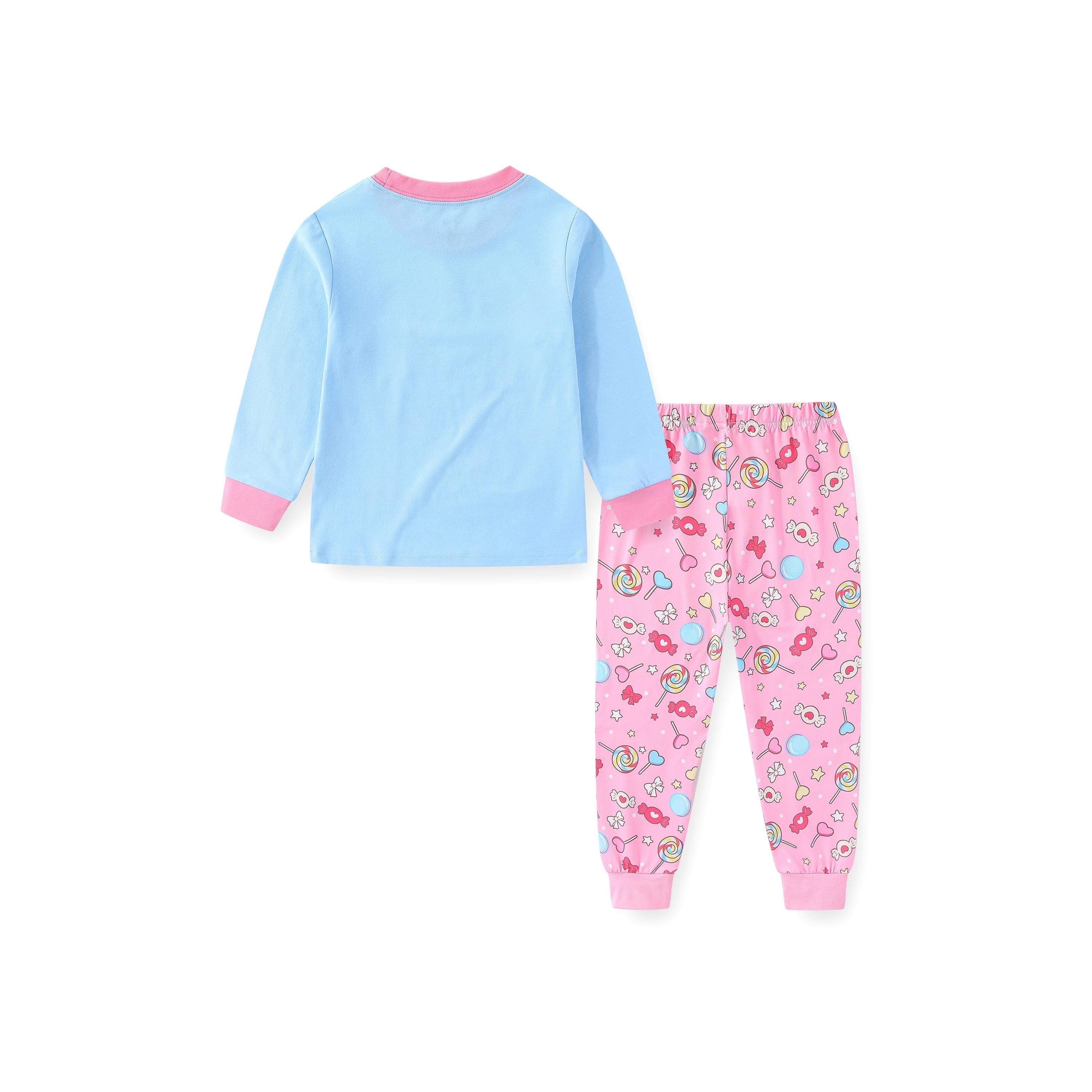 تي شيرت بطبعة سمر سويت تريتس ويتوهج في الظلام قطعتين مع بيجامة من بيبيكلو-girls-clothing-nightwear-image-5