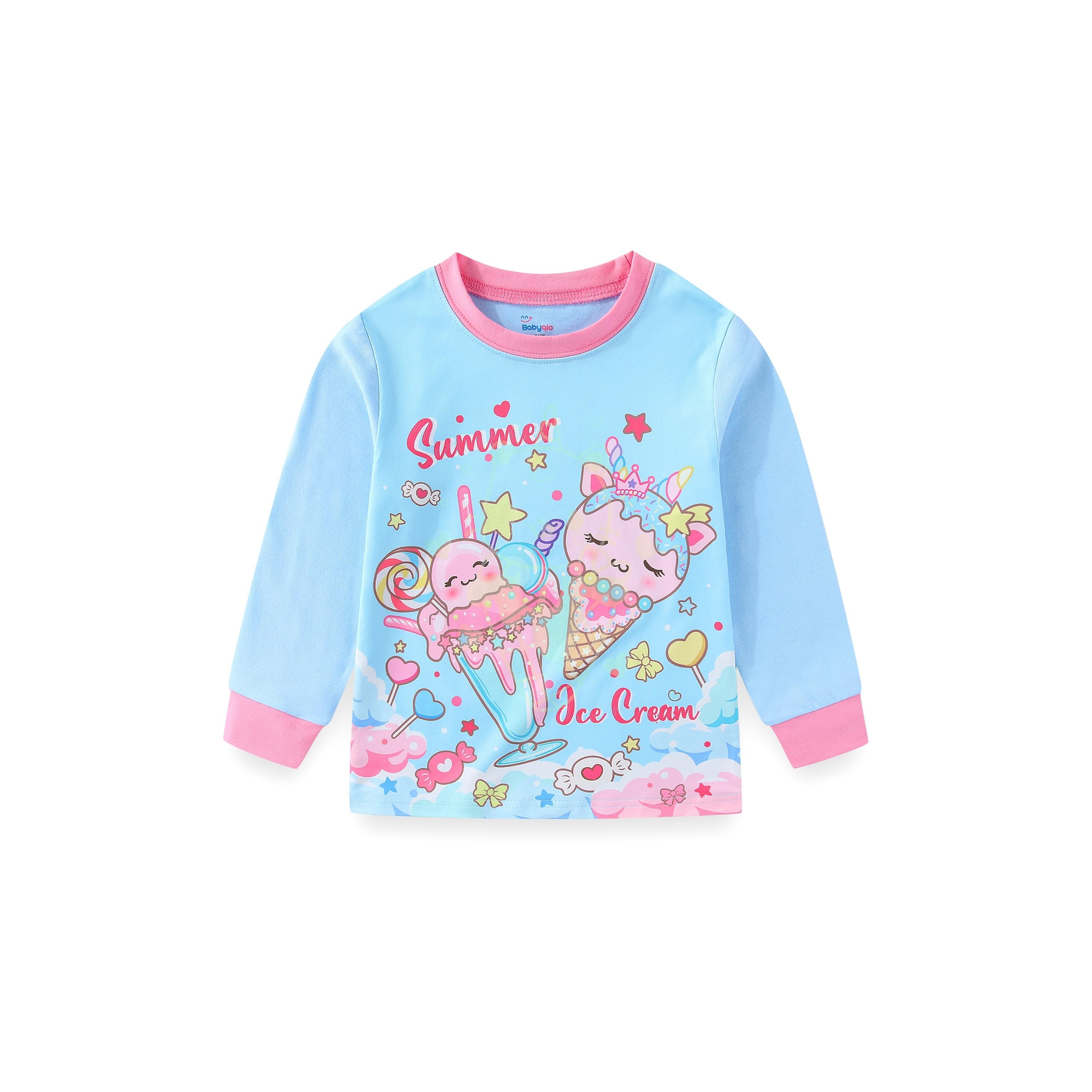 تي شيرت بطبعة سمر سويت تريتس ويتوهج في الظلام قطعتين مع بيجامة من بيبيكلو-girls-clothing-nightwear-image-7